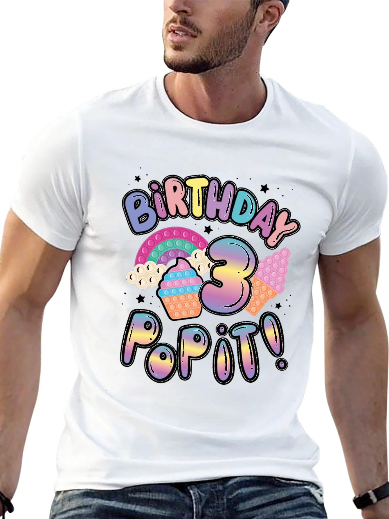 Birthday Pop It 3 T-Shirt