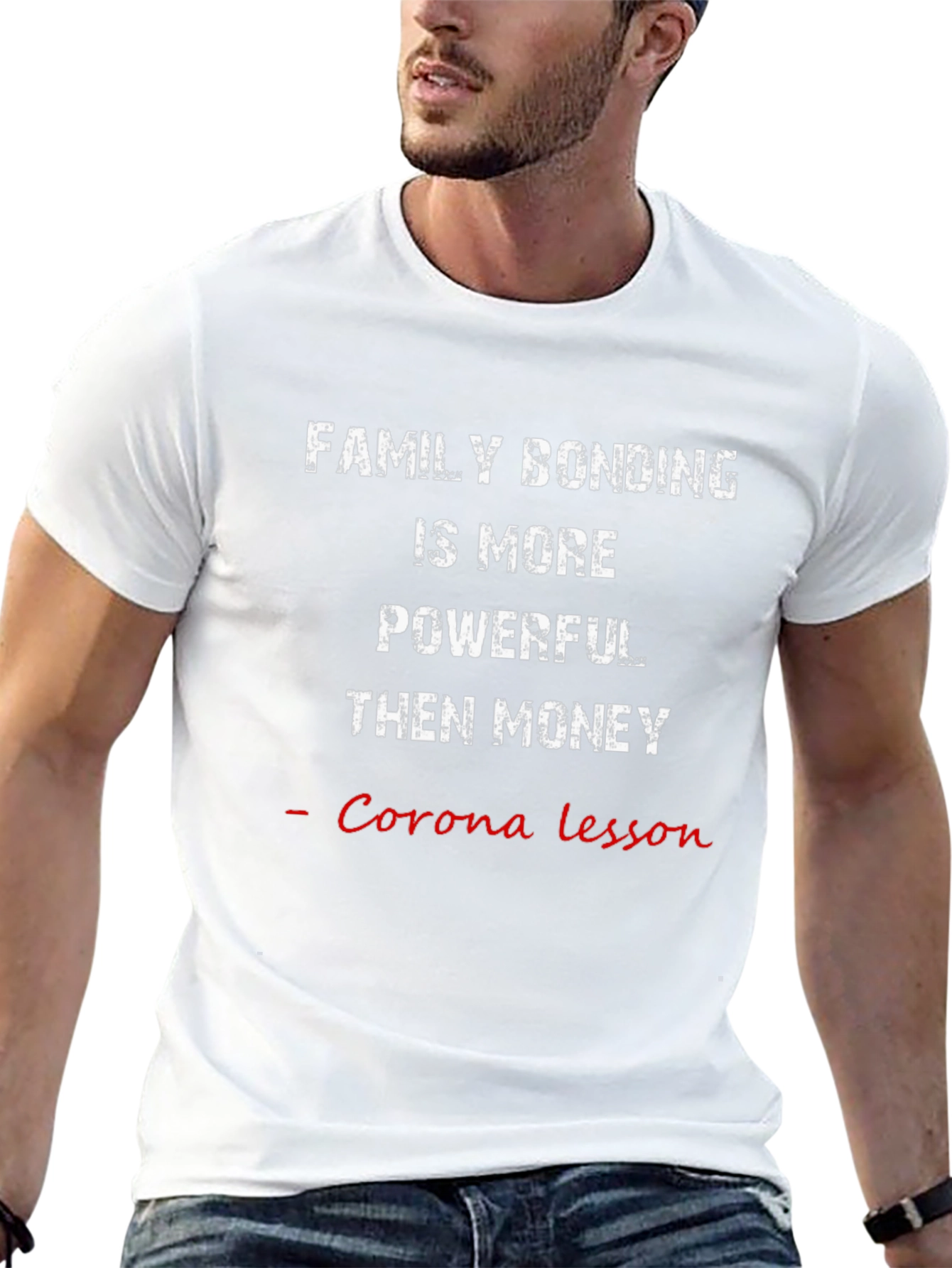 Family Bonding T-Shirt: Corona Lesson