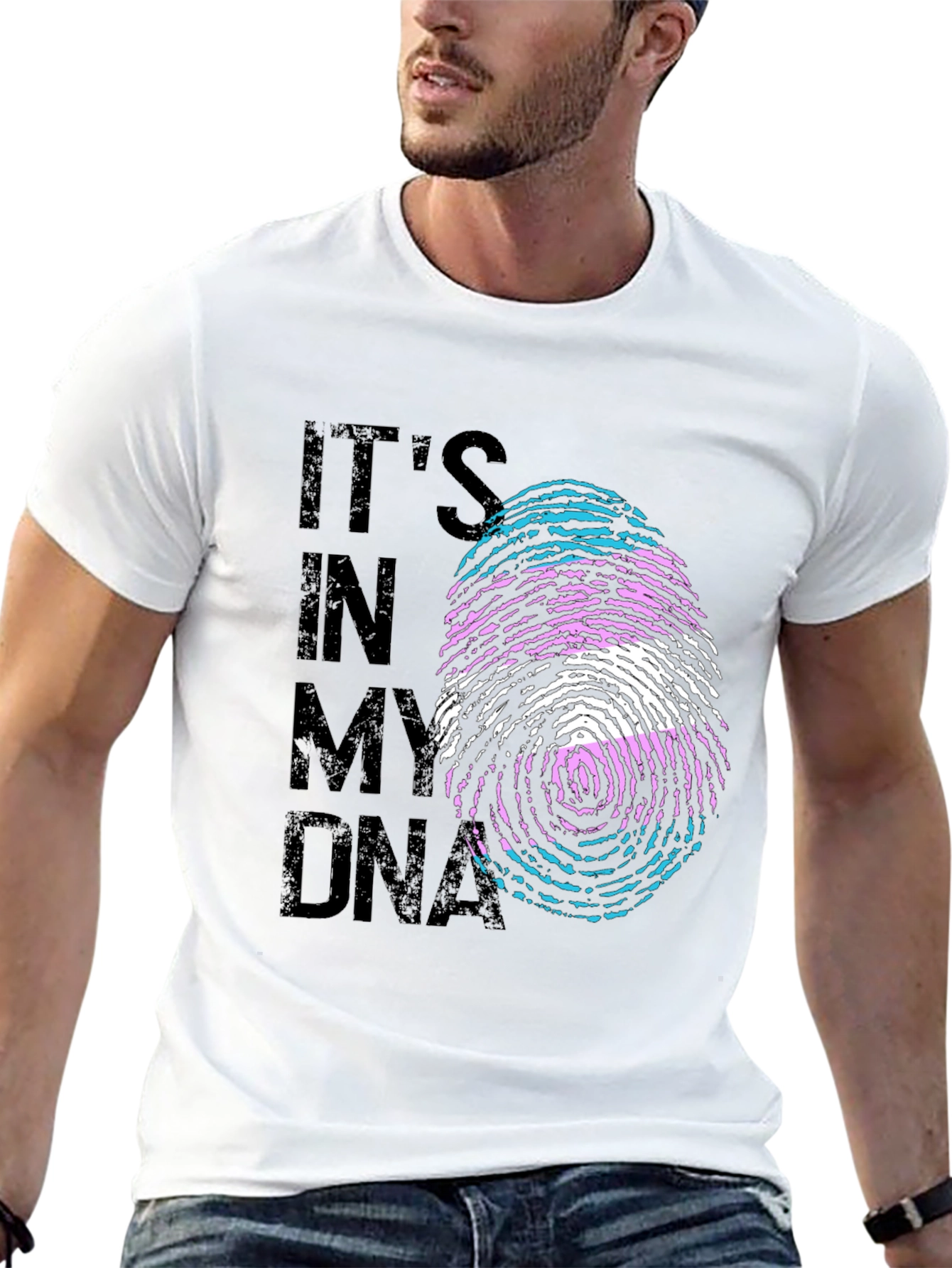 Its In My DNA Transgender Pride T-Shirt