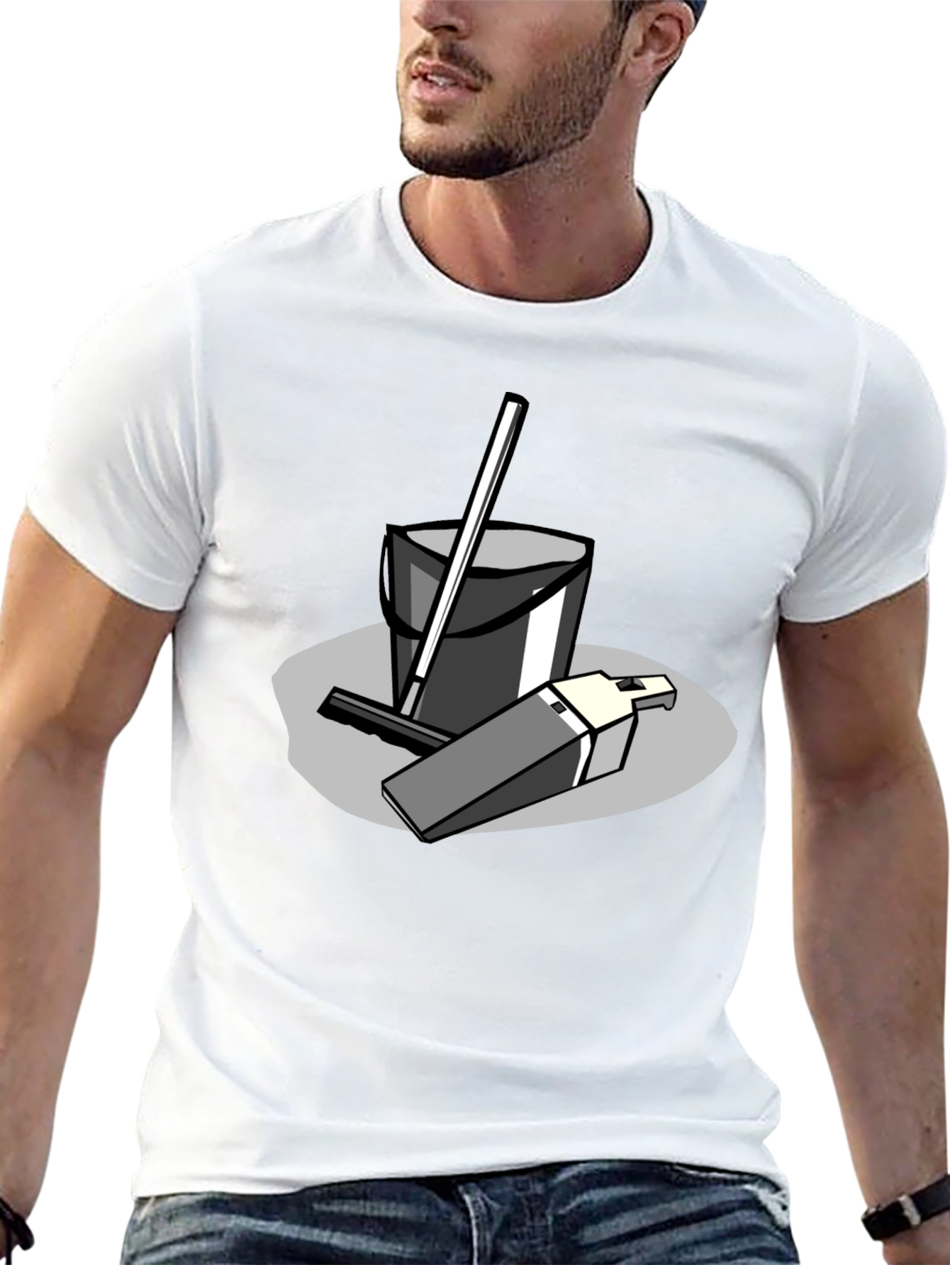Janitor Supplies Graphic T-Shirt