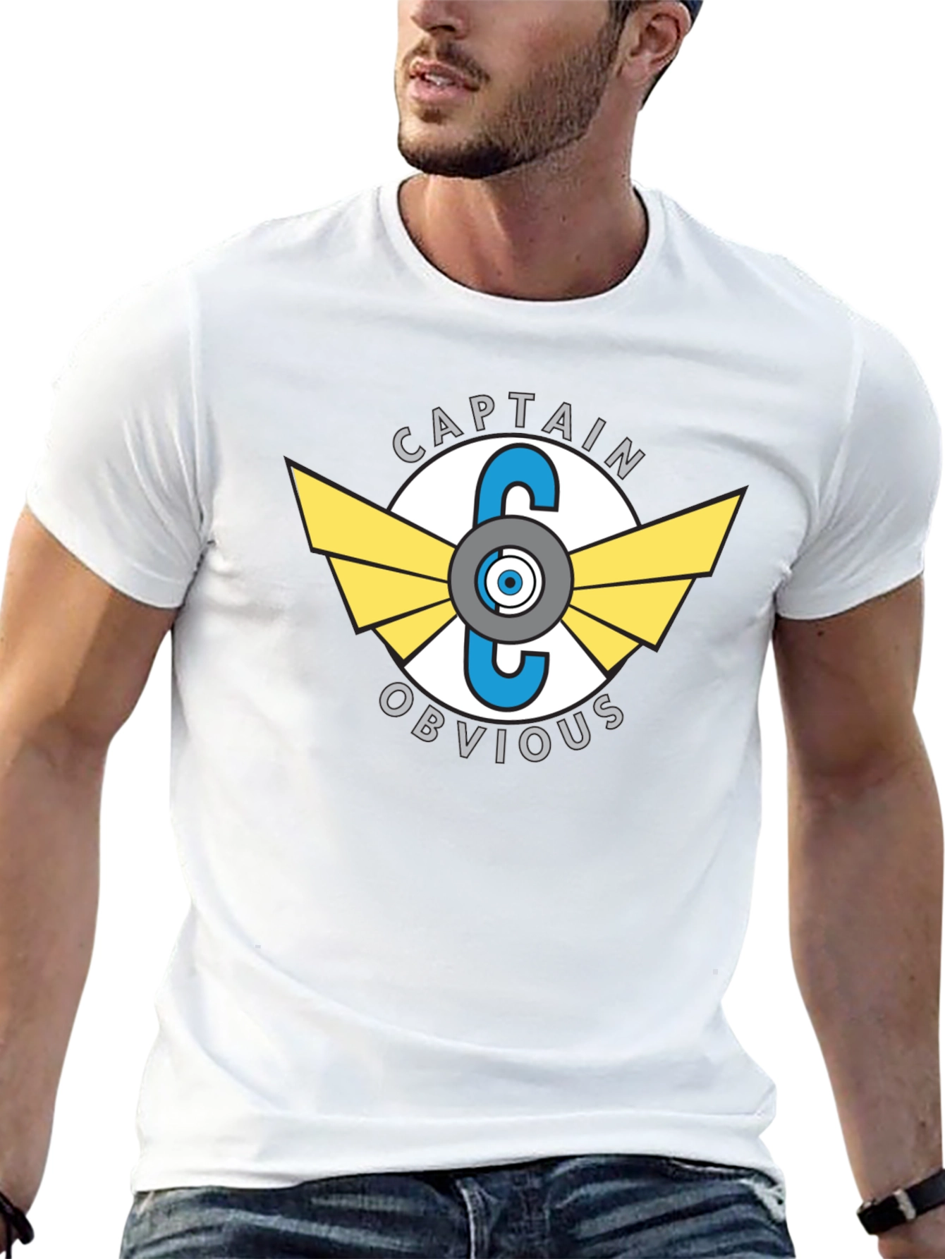 Captain Obvious T-Shirt - Funny & Stylish Design