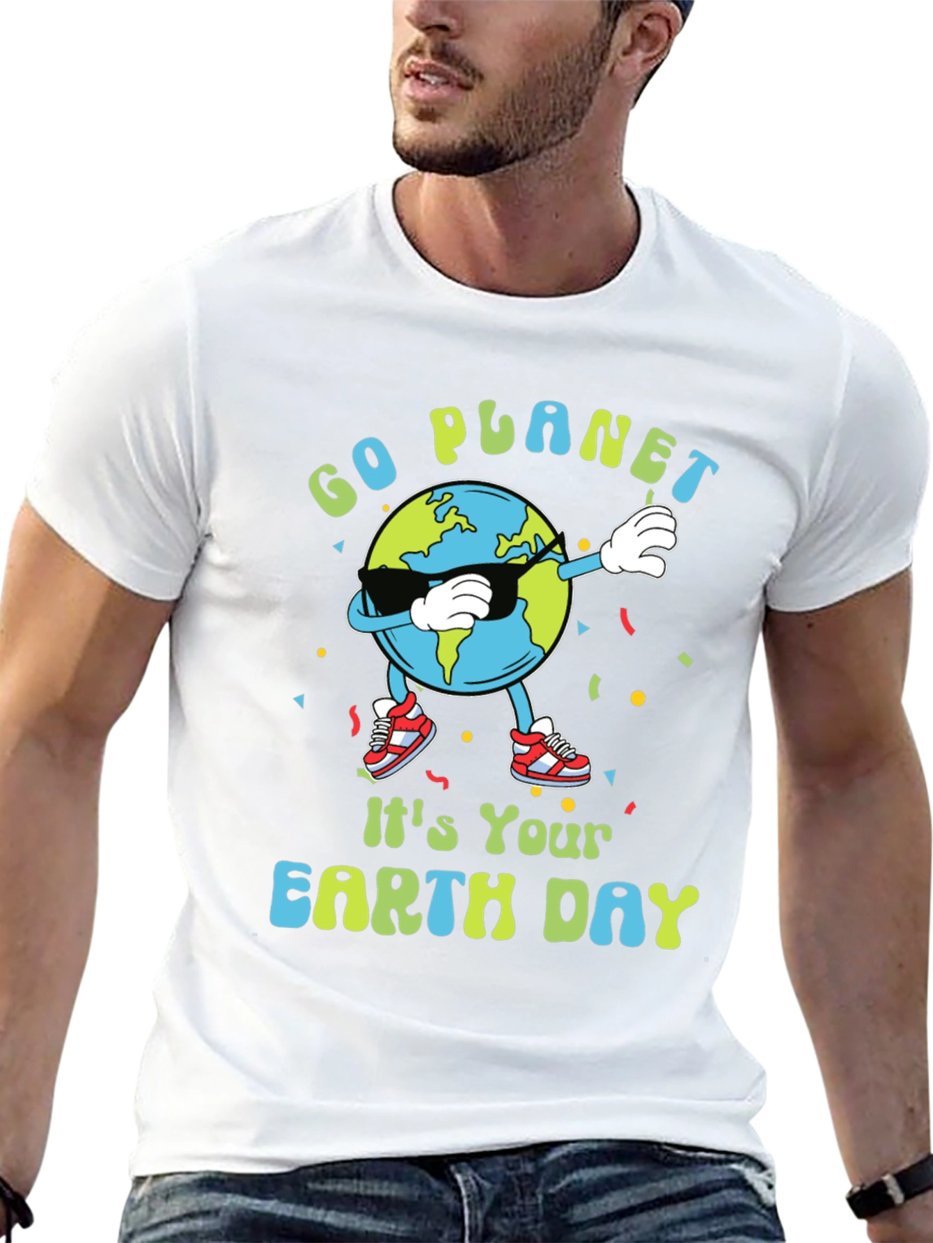 Go Planet Earth Day T-Shirt