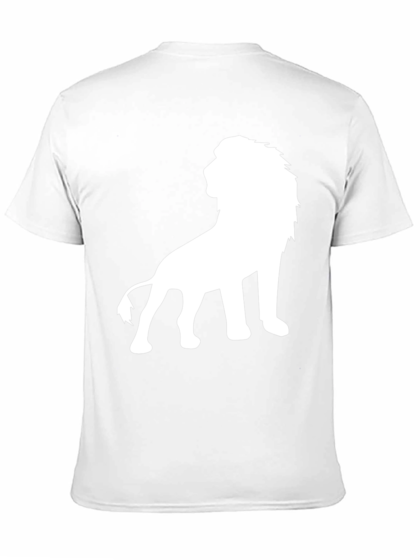 Lion Graphic Tee - Bold Silhouette
