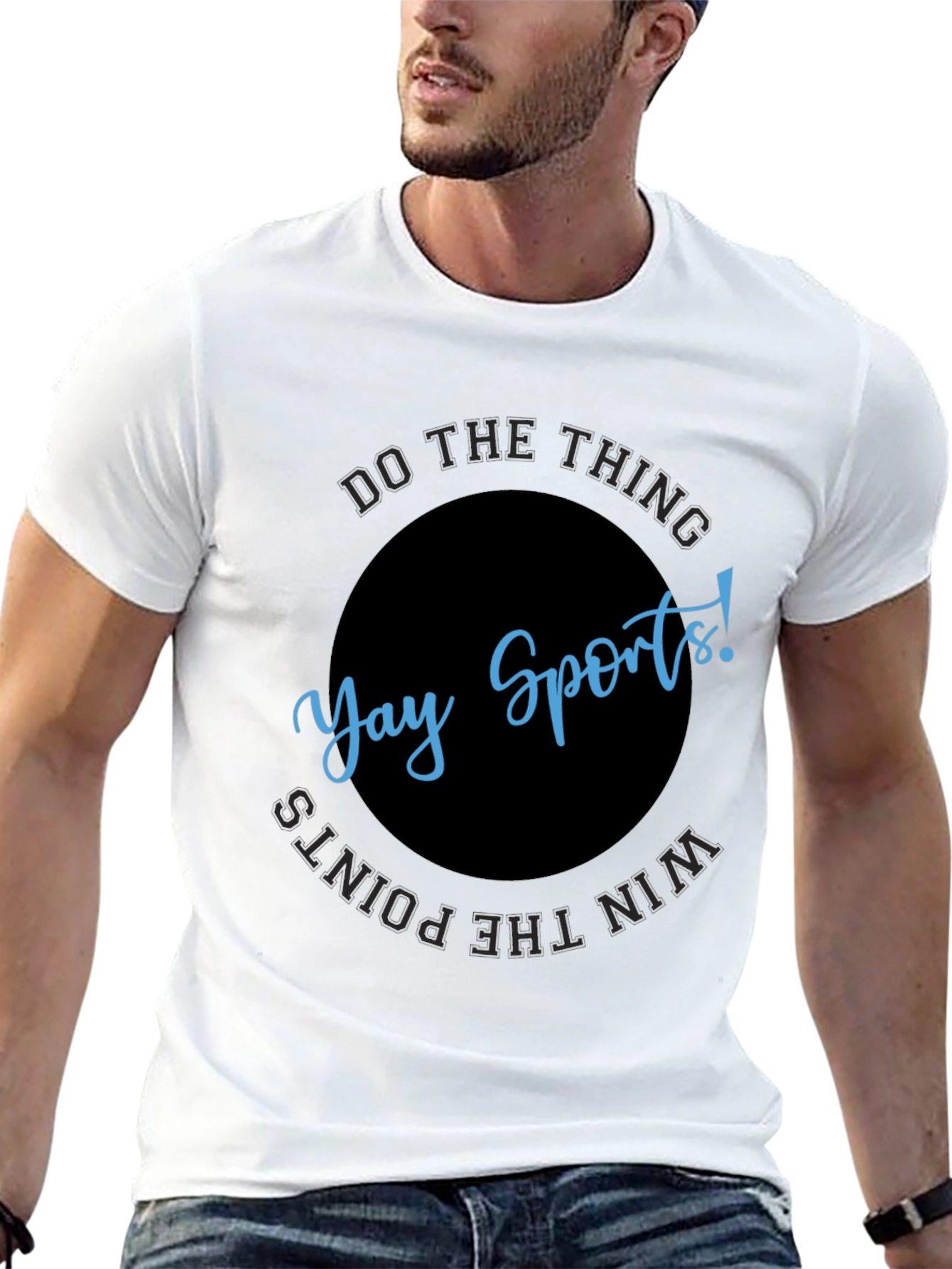 Yay Sports! Graphic Tee - Win the Points