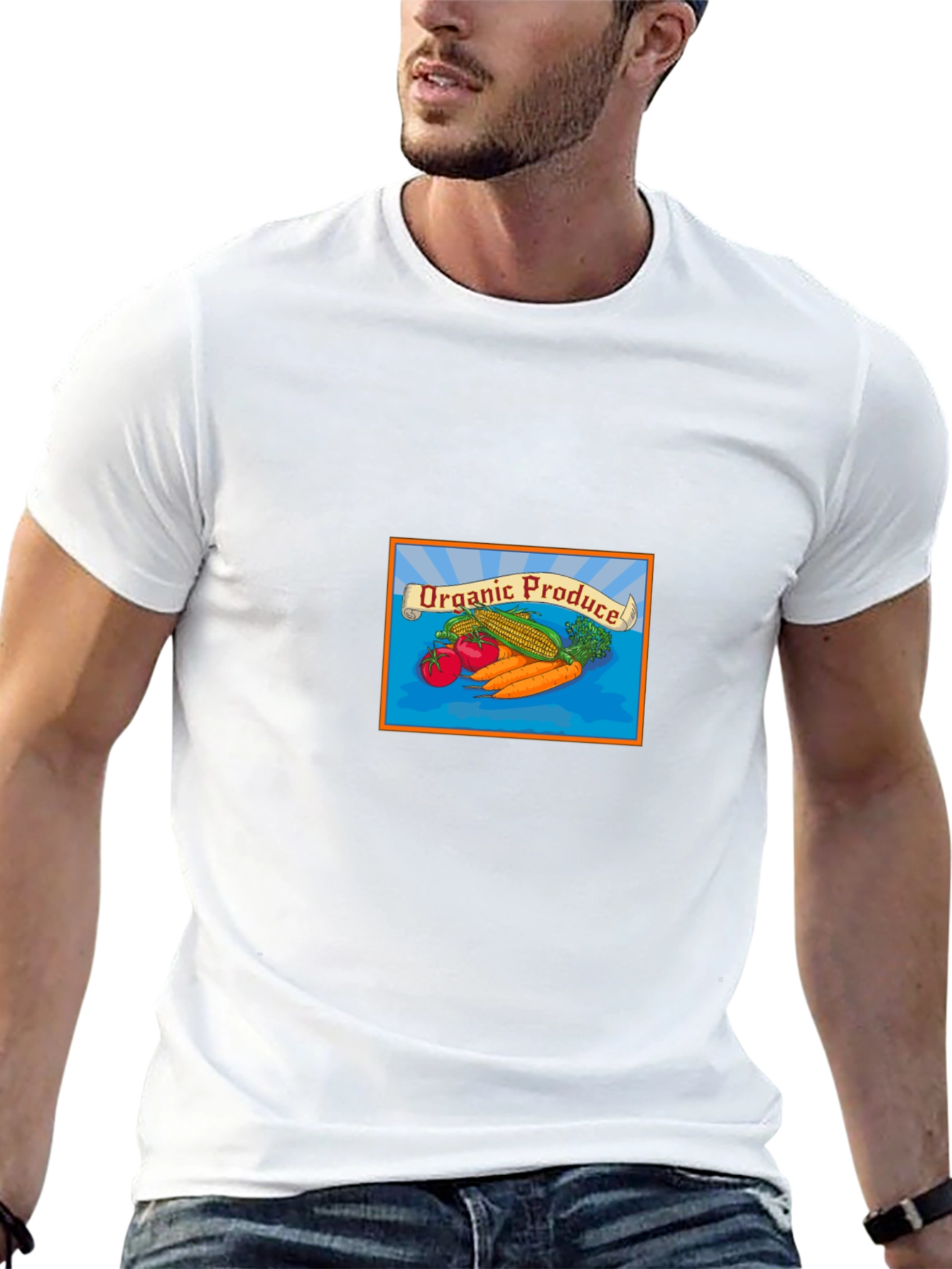 Organic Produce T-Shirt - Fresh & Fun!