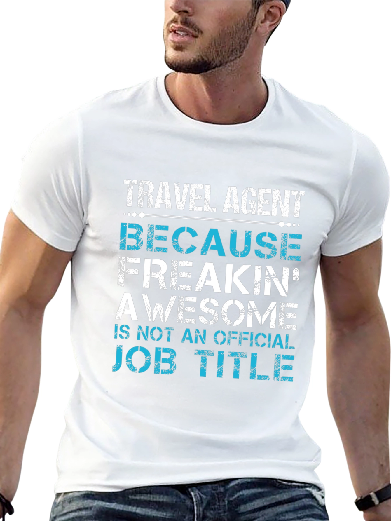 Travel Agent Awesome Job Title T-Shirt