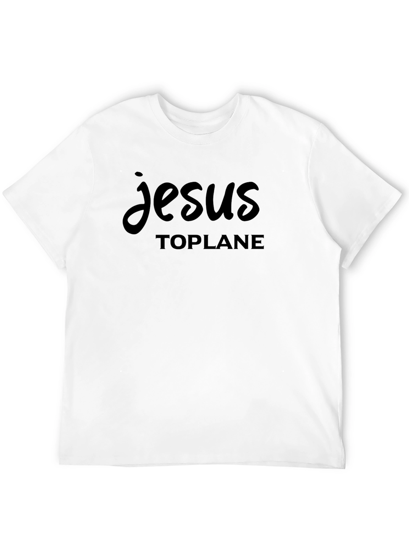 Jesus Toplane Black Tee - Gaming Inspired