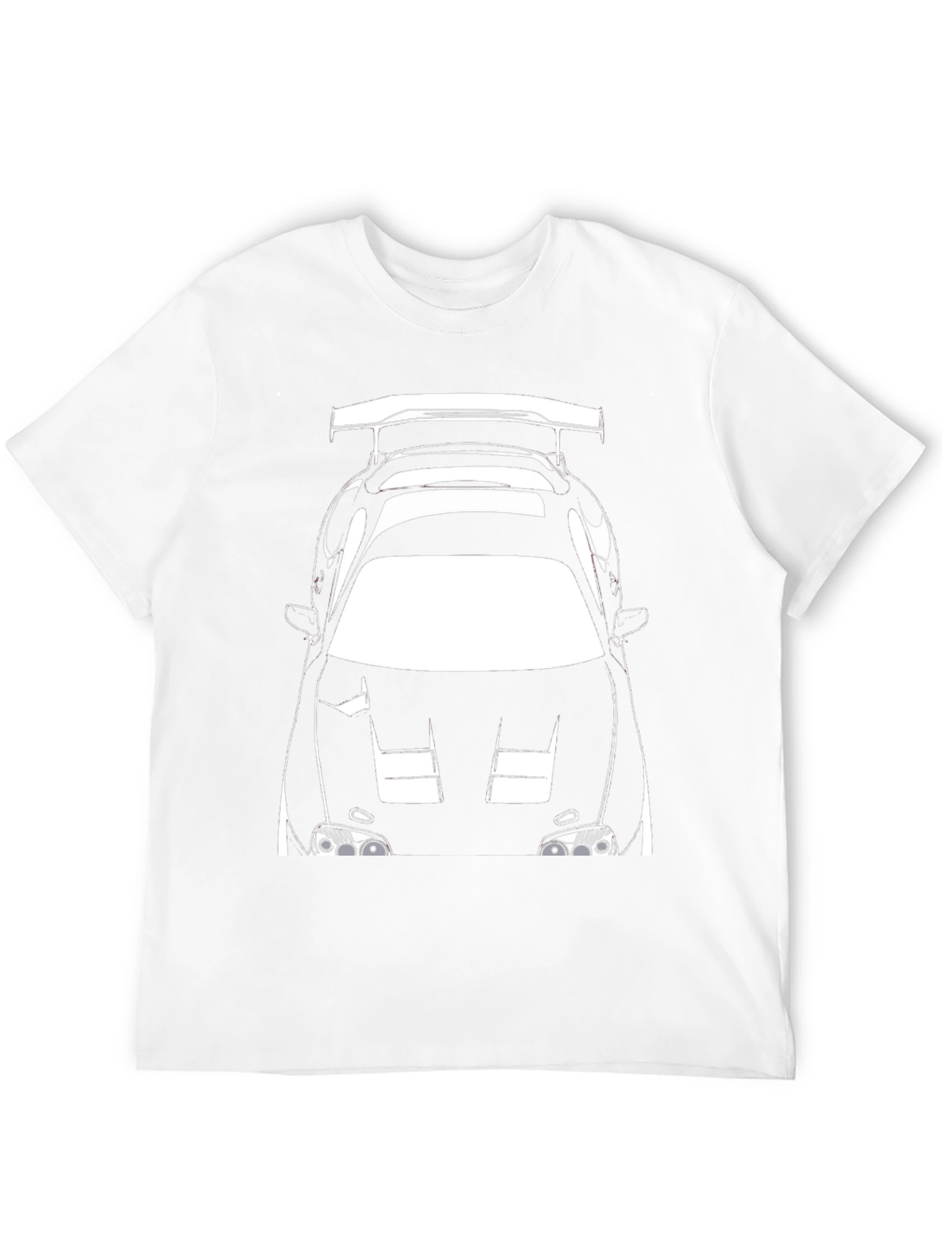 Black Car Graphic Tee - Automotive Enthusiast Shirt