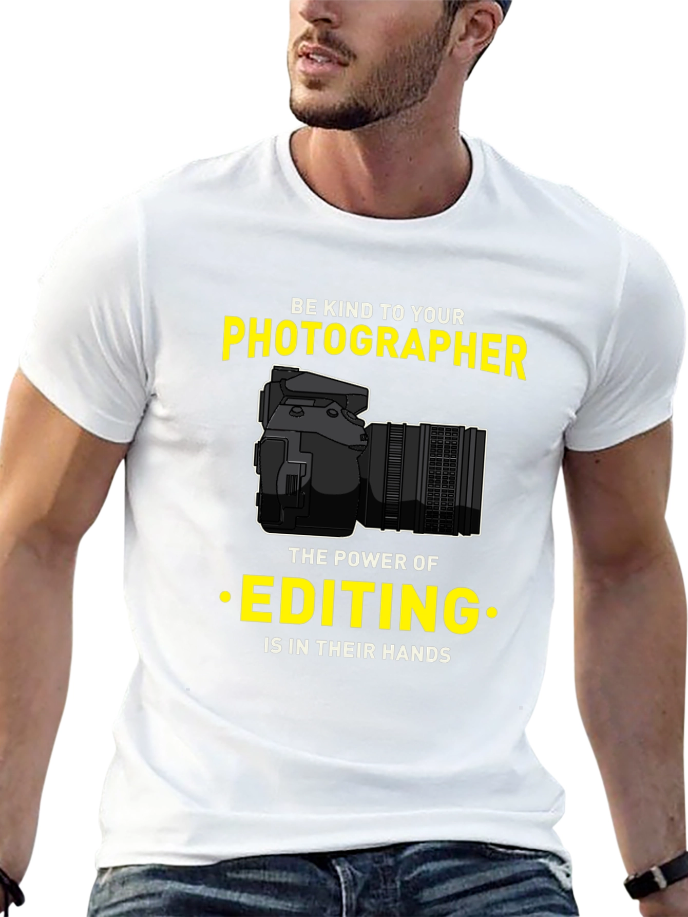 Photographer Editing Humor T-Shirt