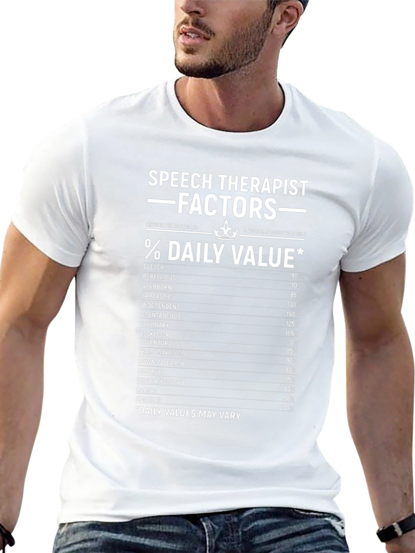 Speech Therapist Factors Daily Value T-Shirt