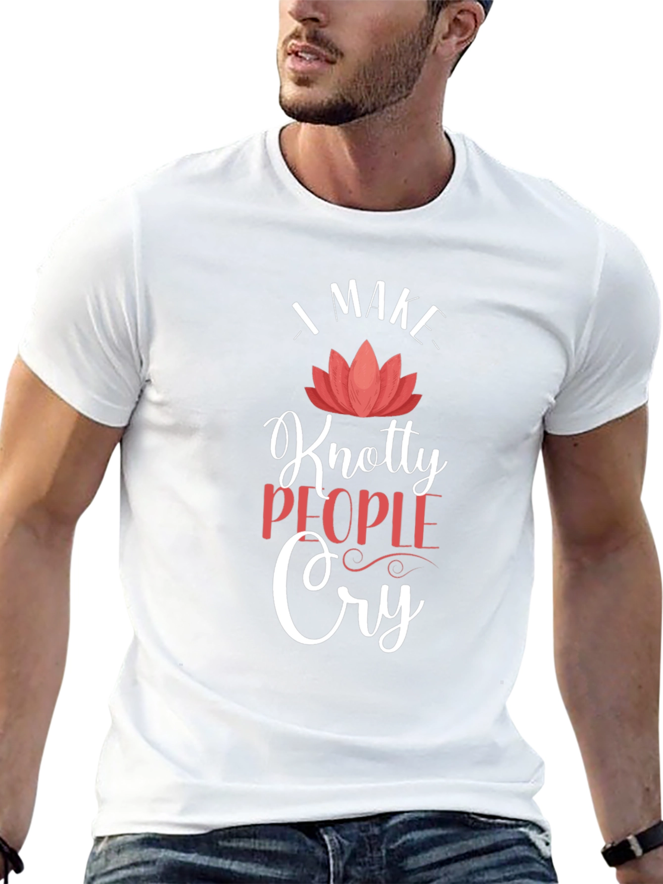 Knotty People Cry T-Shirt - Funny Sarcastic Tee