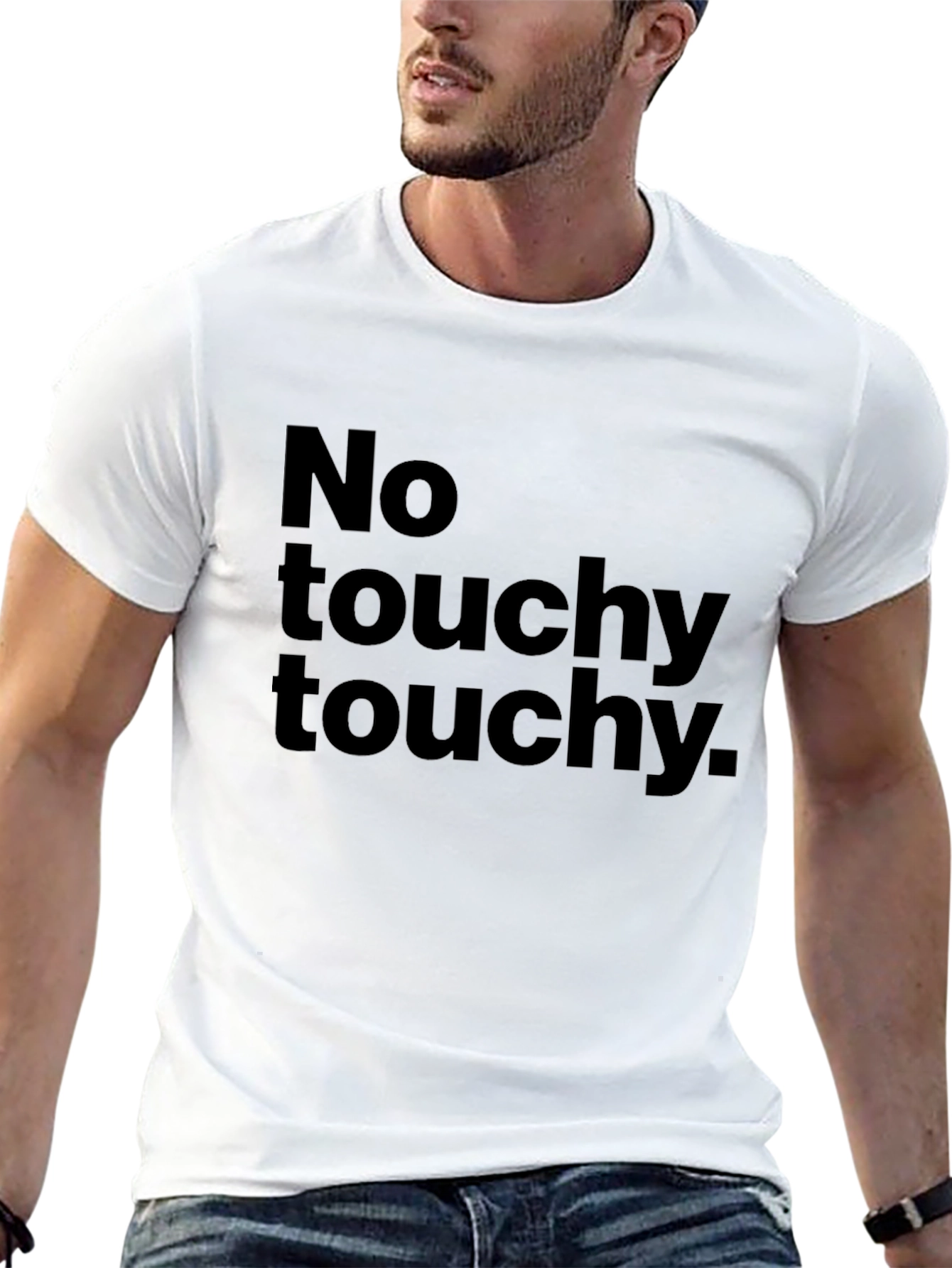No Touchy Touchy Graphic Tee