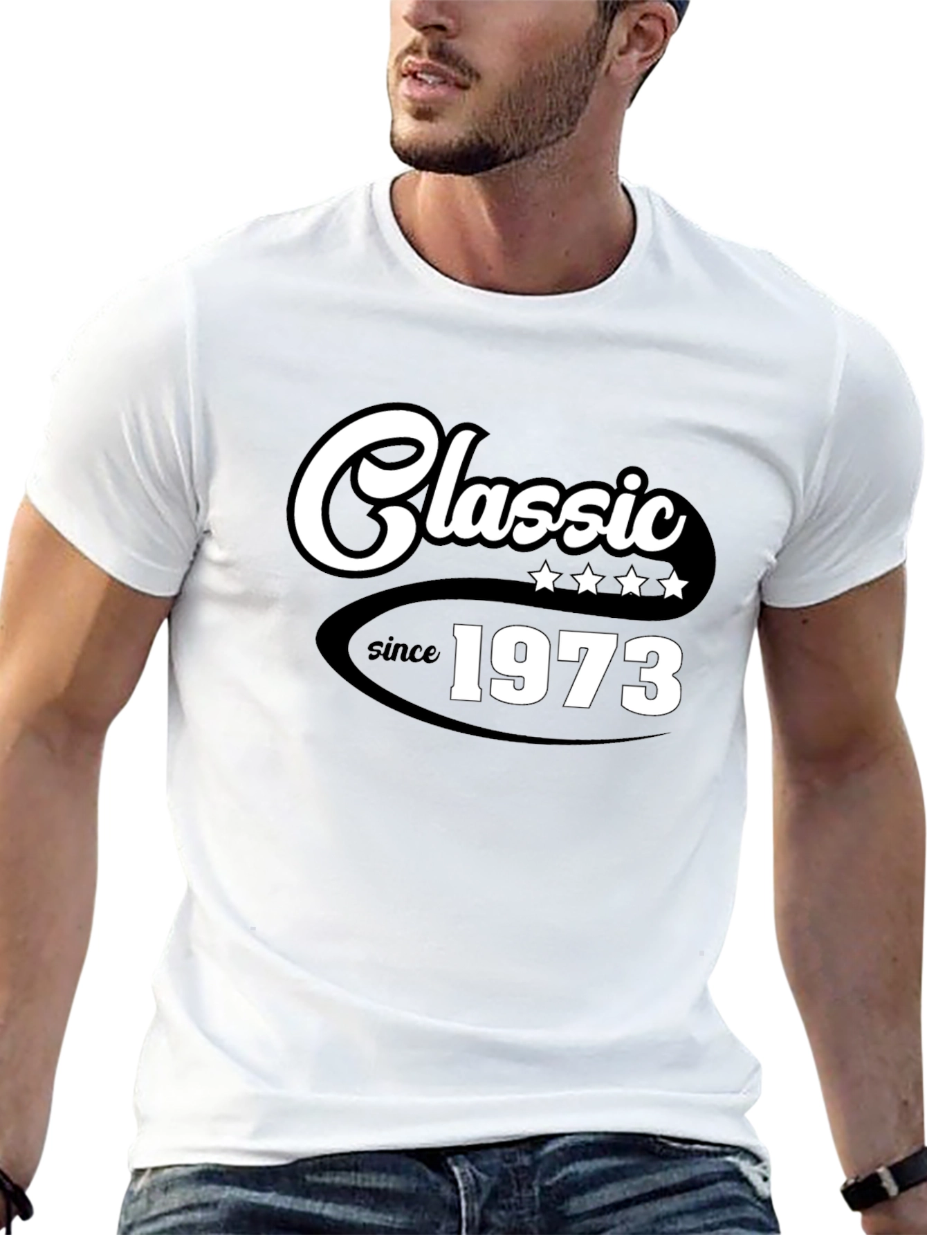 Classic Since 1973 Black T-Shirt