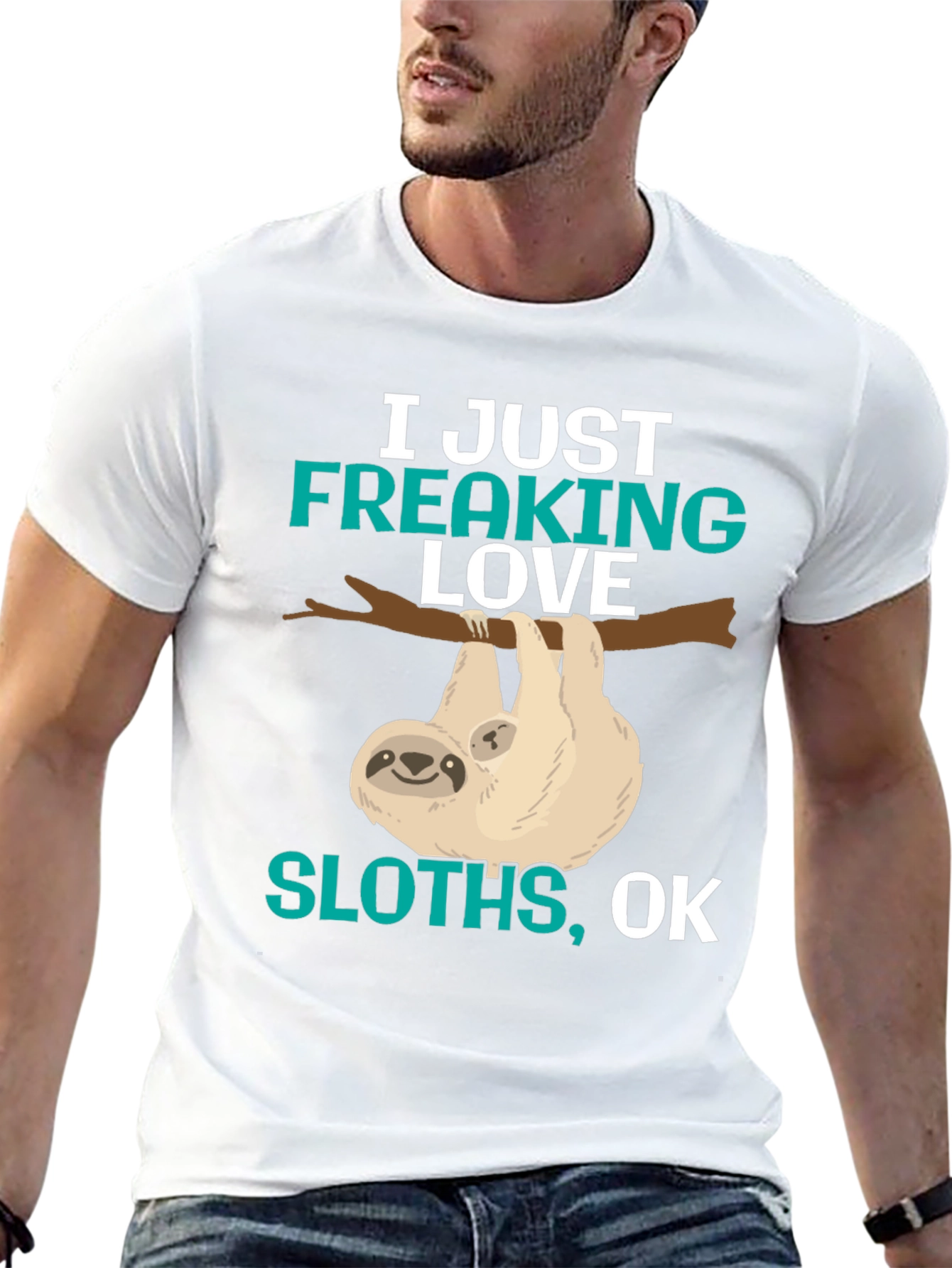 I Just Freaking Love Sloths T-Shirt