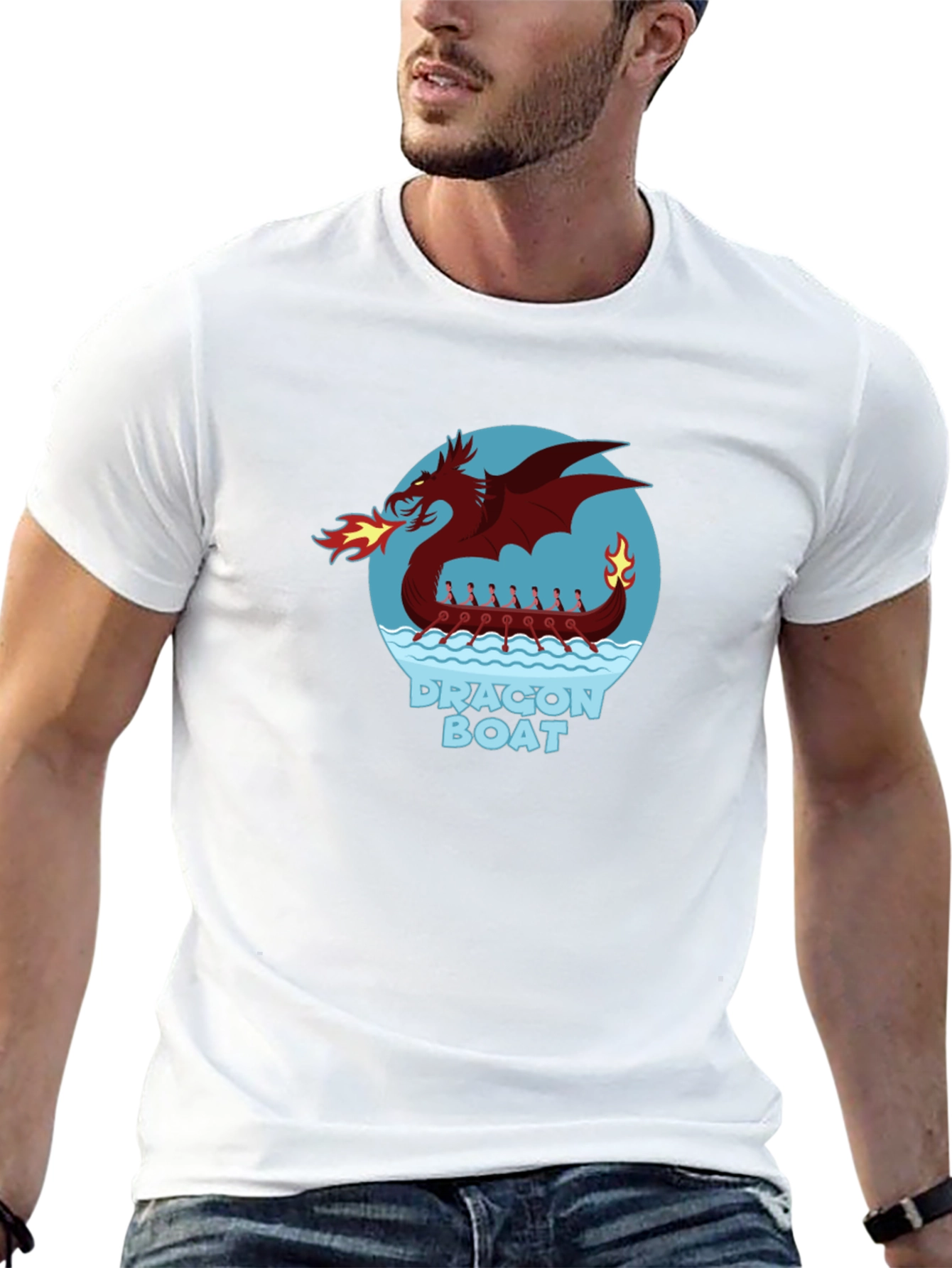 Dragon Boat Graphic T-Shirt