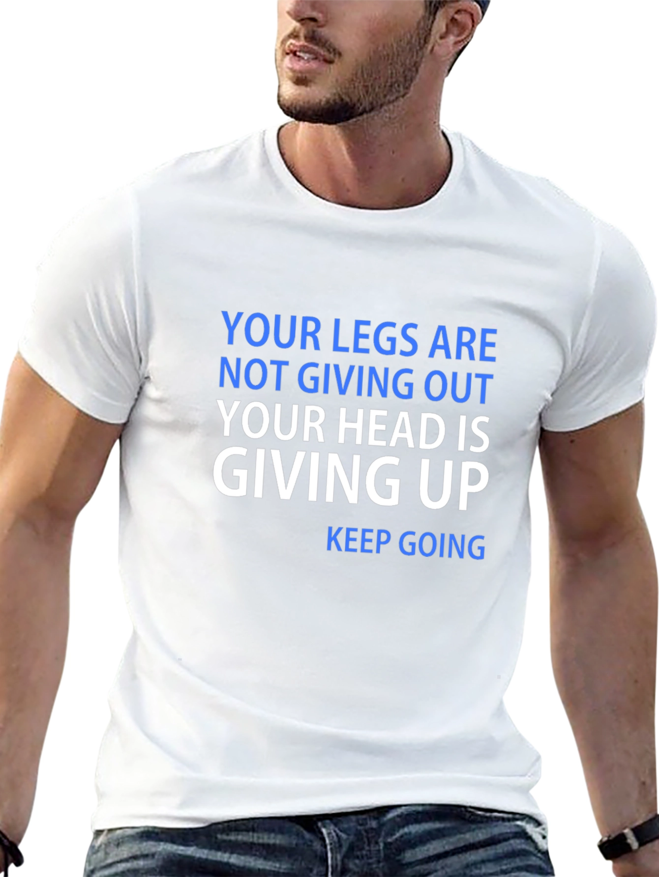 Motivational Keep Going Graphic Tee