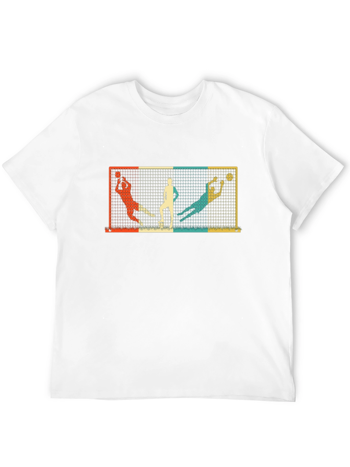 Retro Goalie Graphic T-Shirt