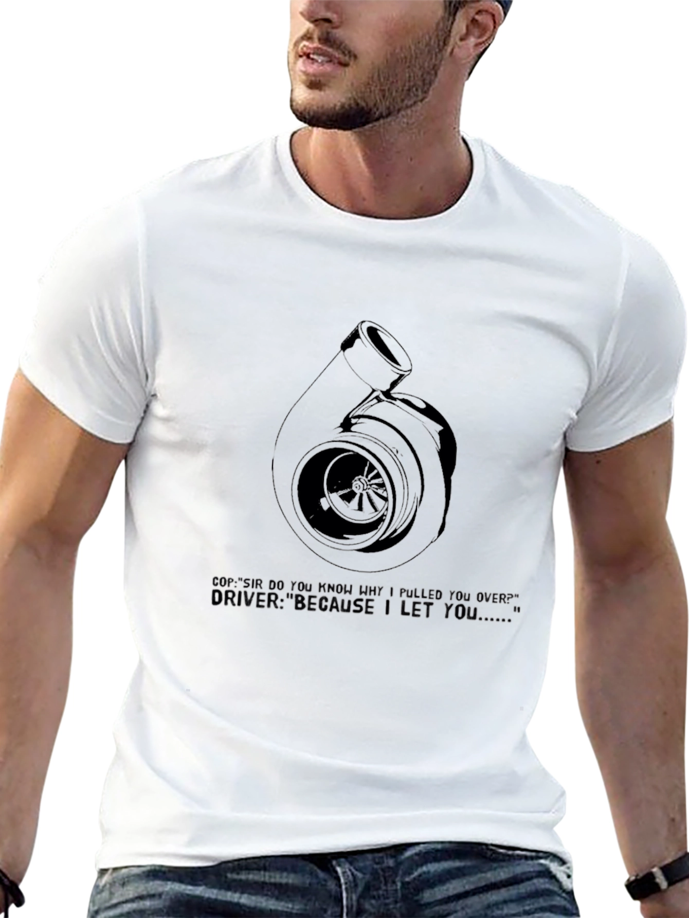 Turbo T-Shirt - Funny Car Enthusiast Tee