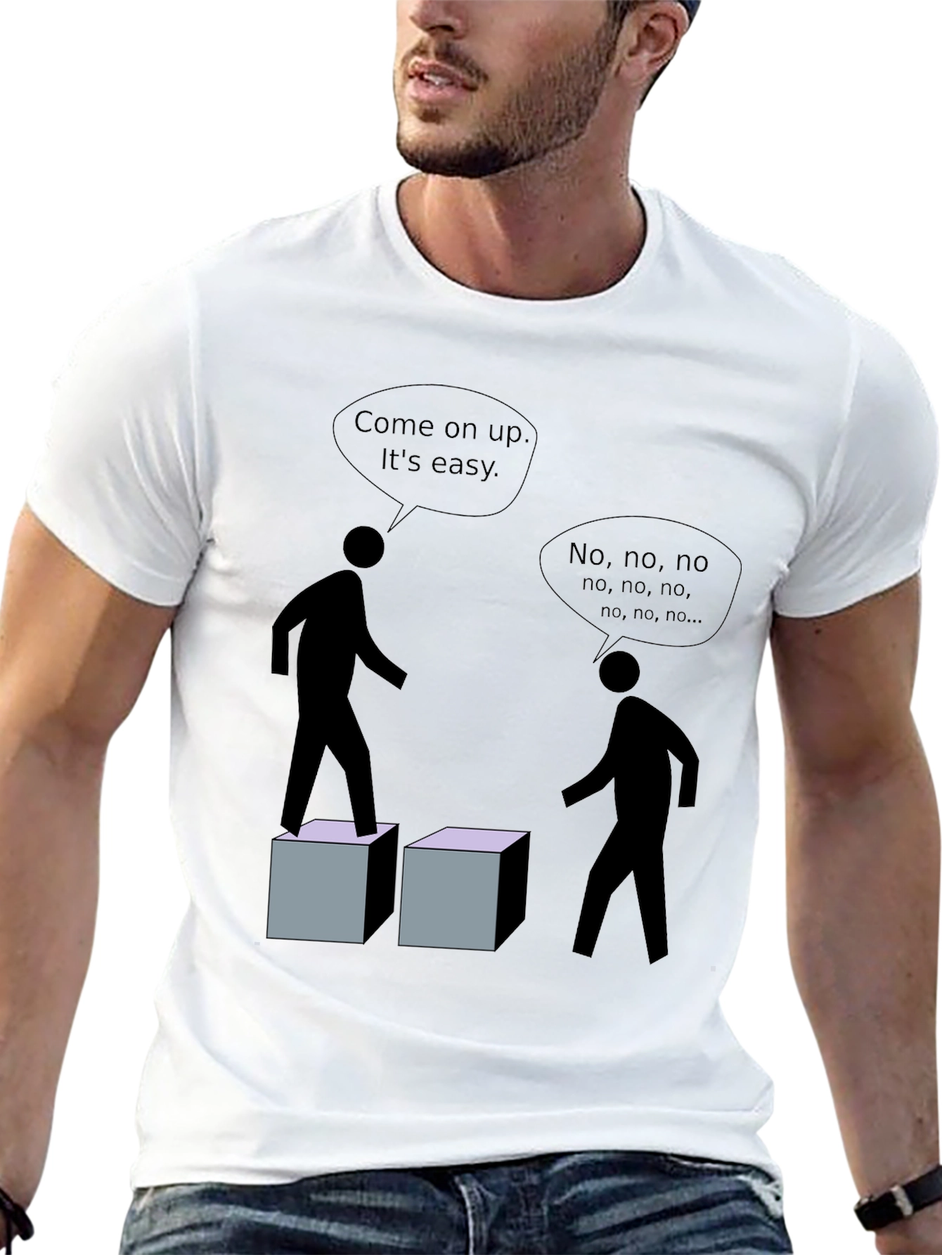 Motivational T-Shirt: Overcoming Obstacles
