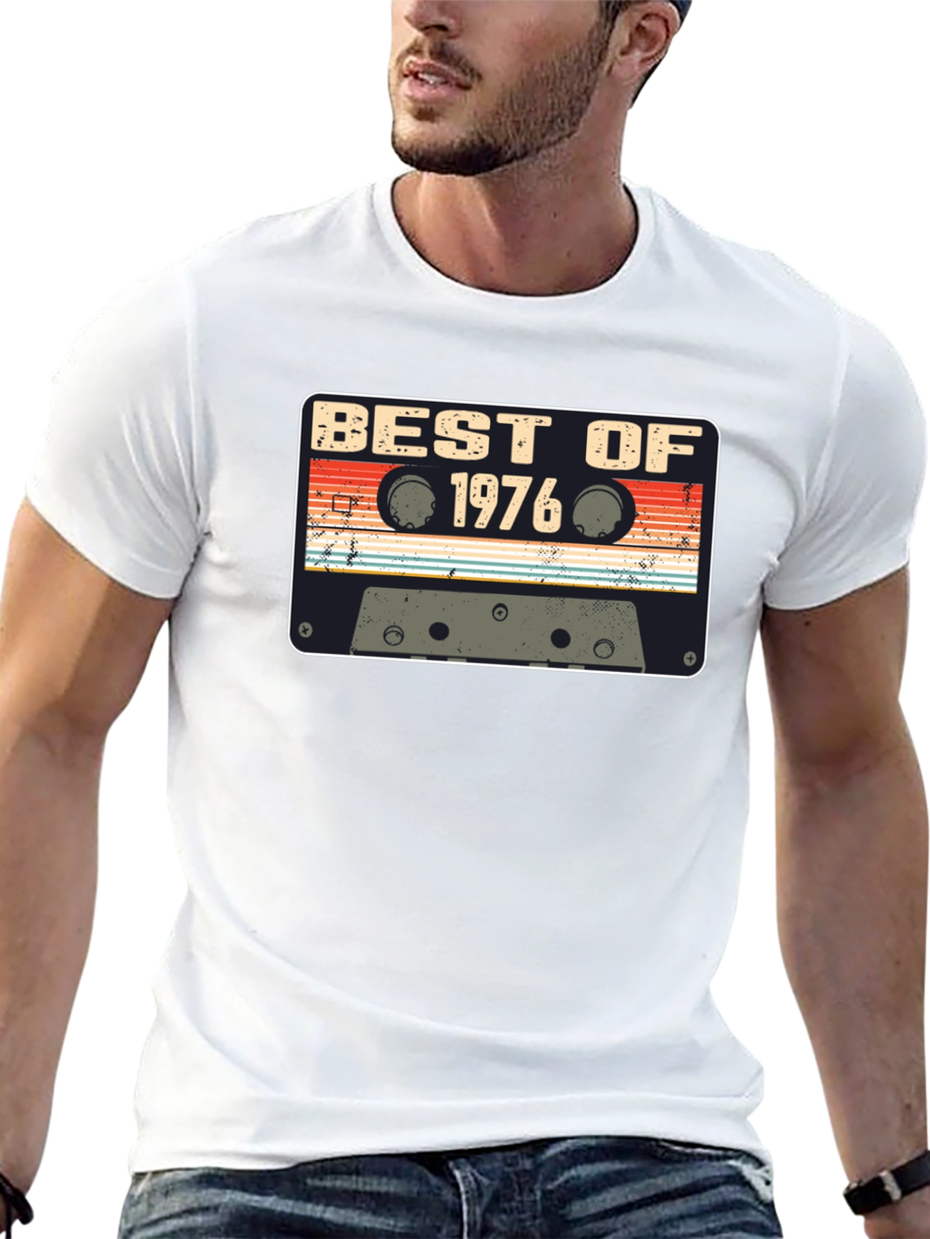 Best of 1976 Cassette Tape Graphic Tee