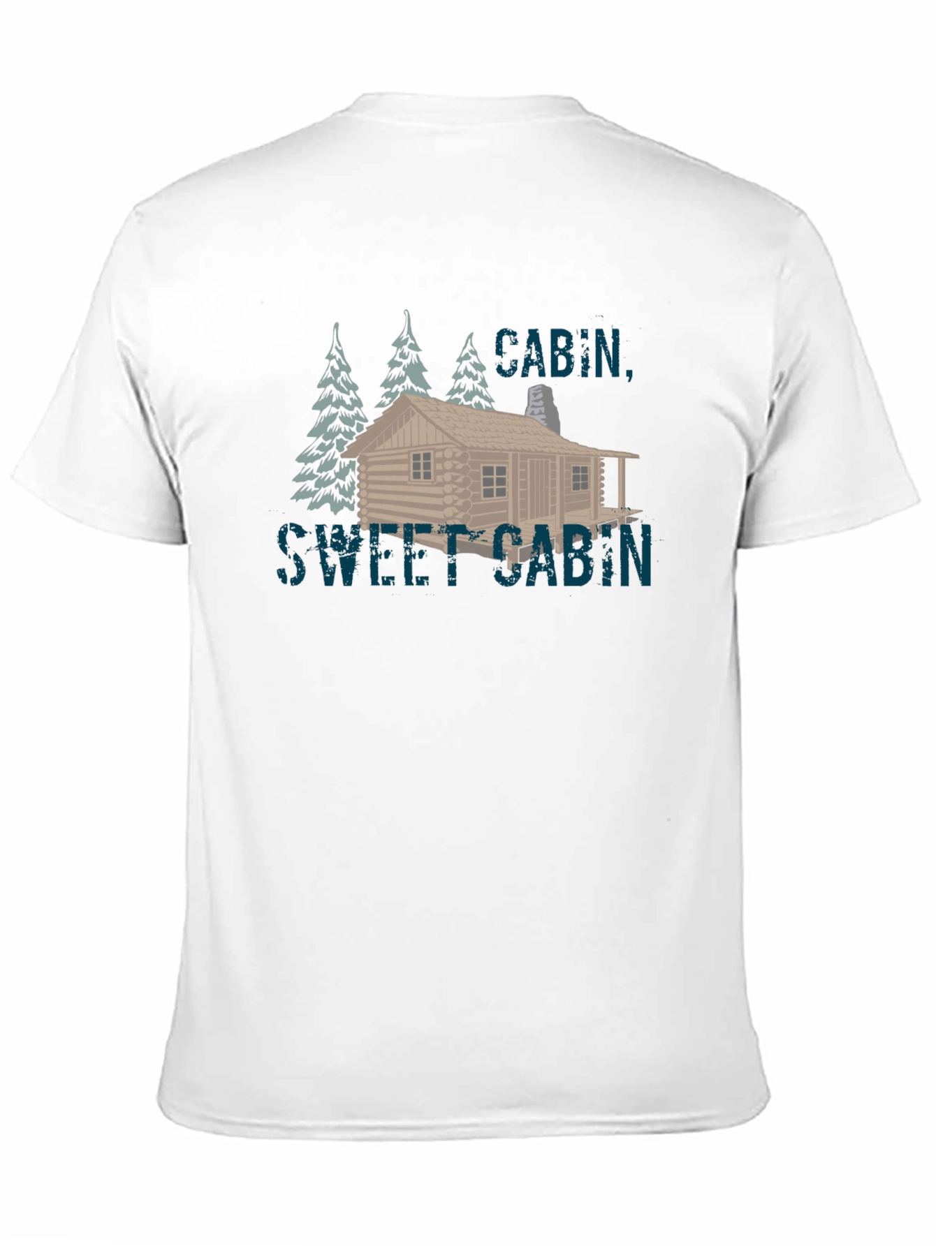 Cabin Sweet Cabin Graphic Tee - Black