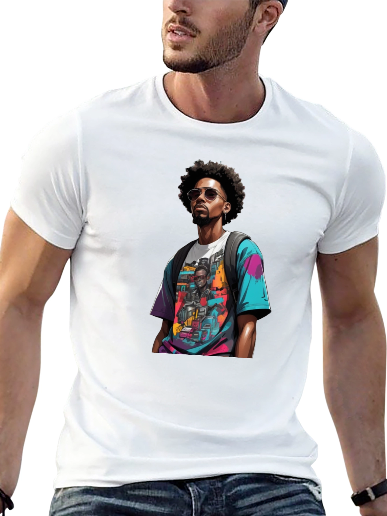 Urban Style Graphic Tee - Streetwear Fashion