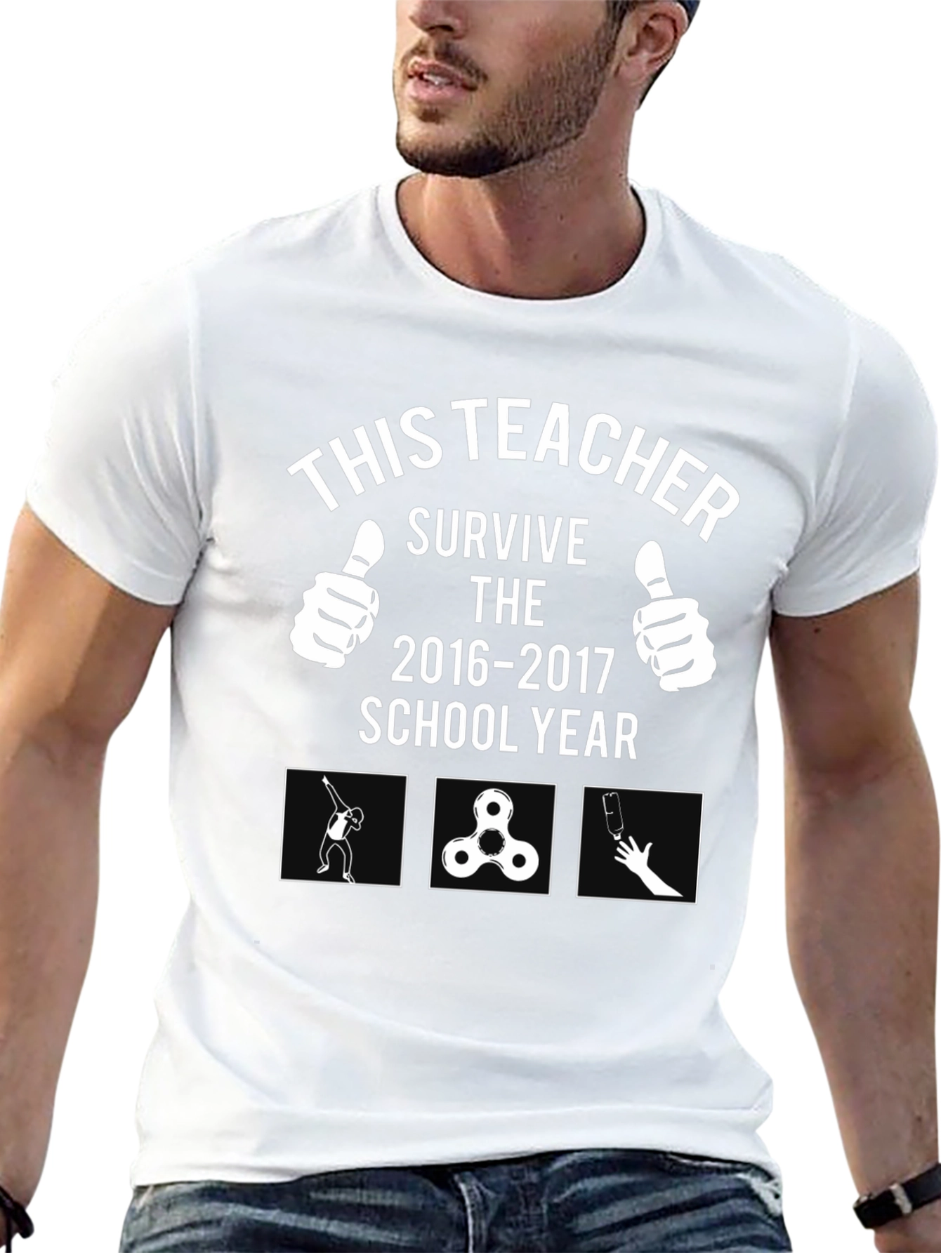 Teacher Survive 2016-2017 School Year T-Shirt