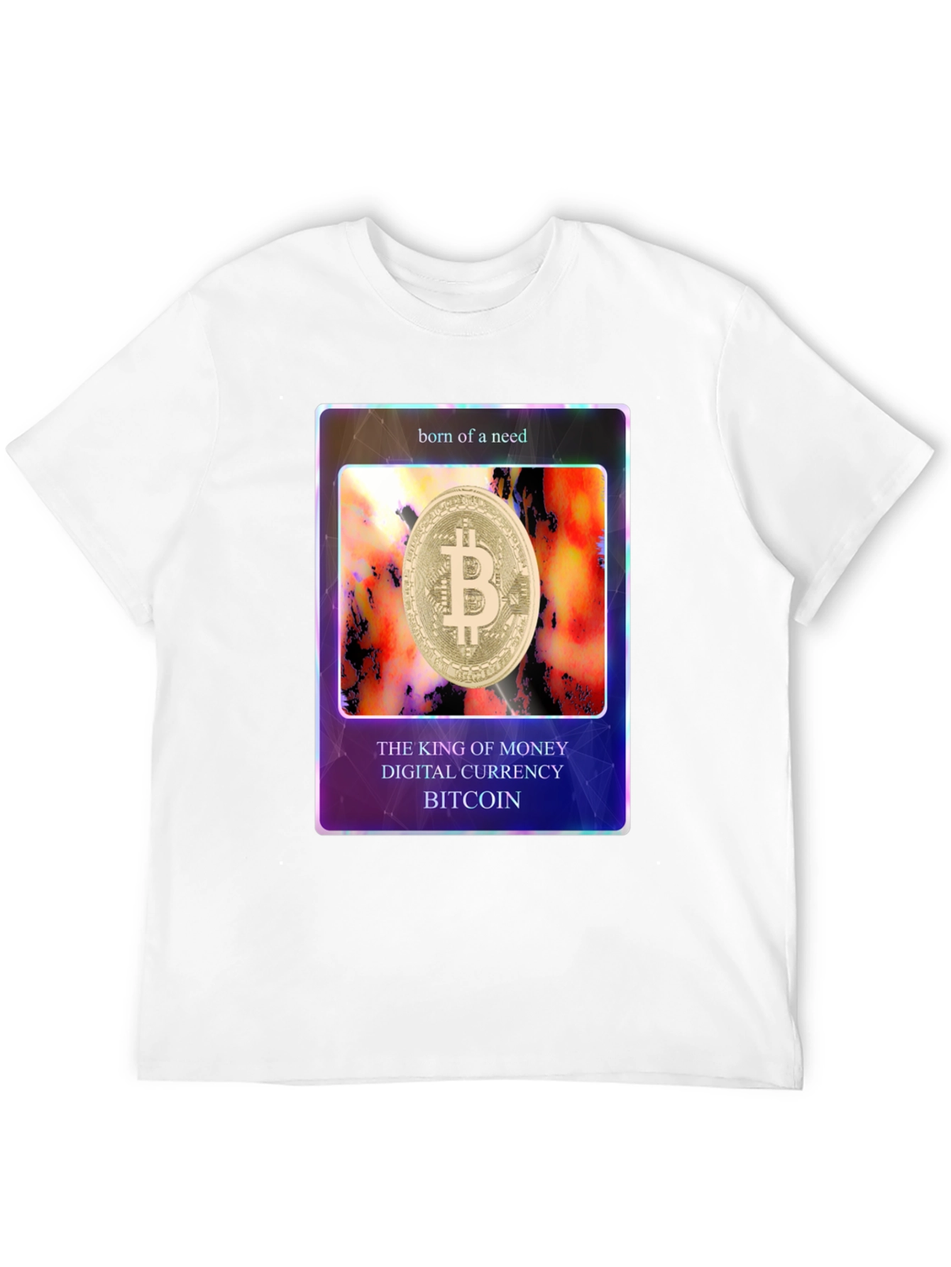 Bitcoin Crypto T-Shirt: The King of Money!