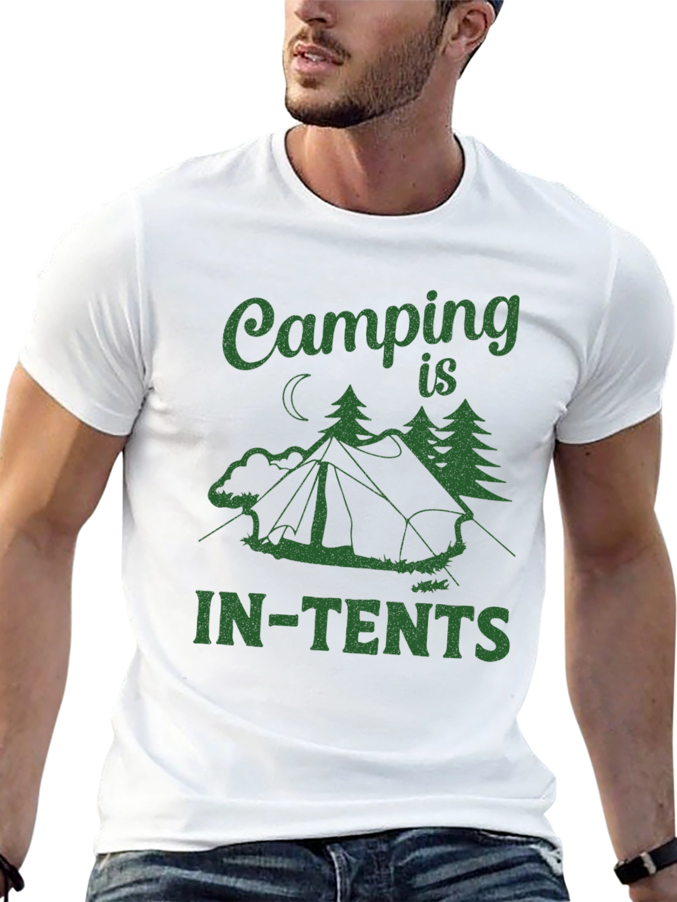 Camping is IN-TENTS T-Shirt