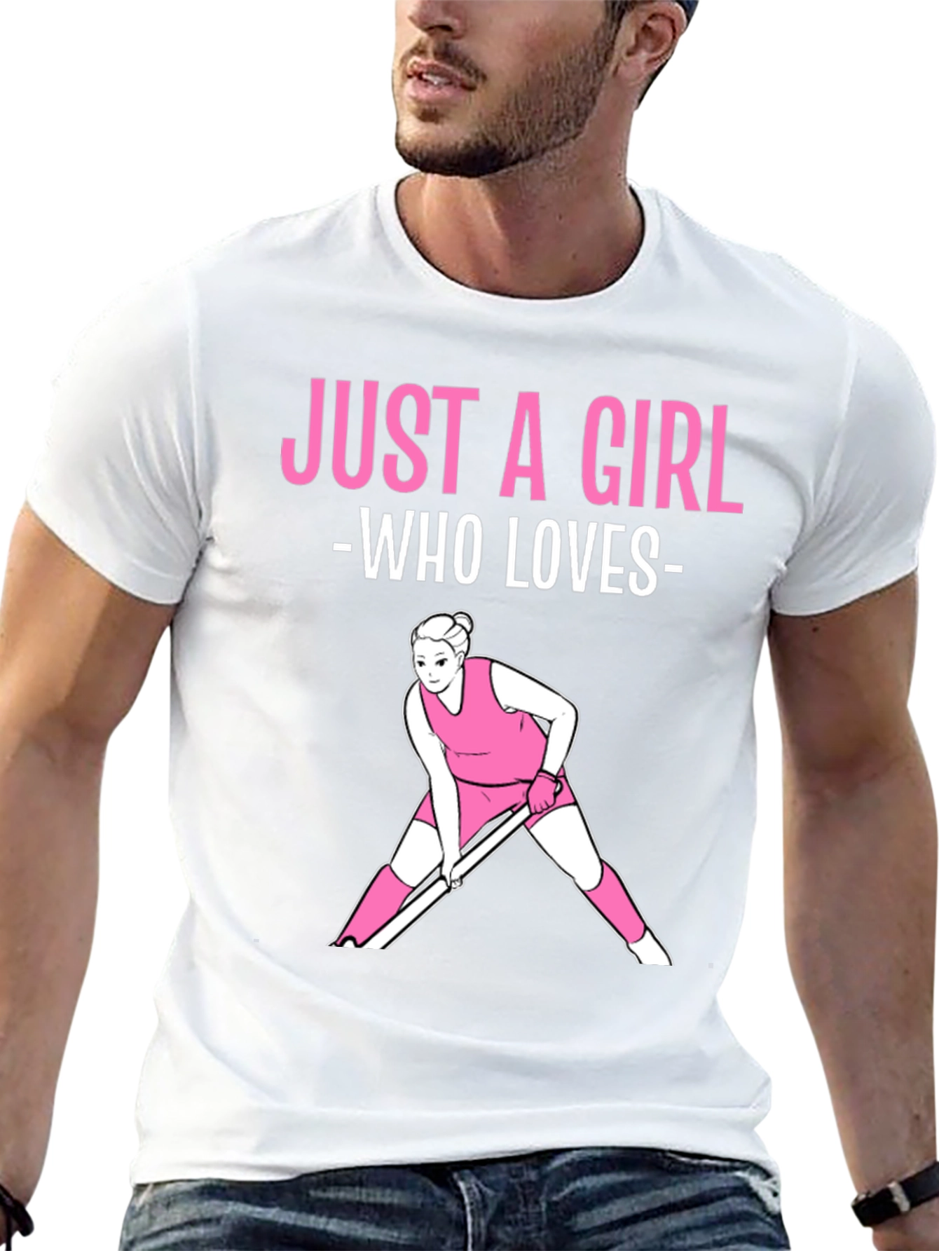 Just A Girl Who Loves Field Hockey T-Shirt