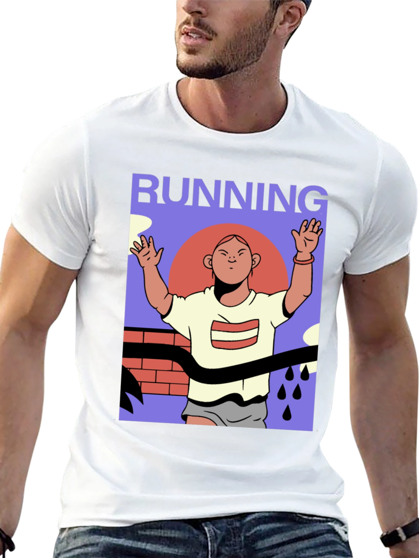 Runners Victory T-Shirt - Graphic Tee