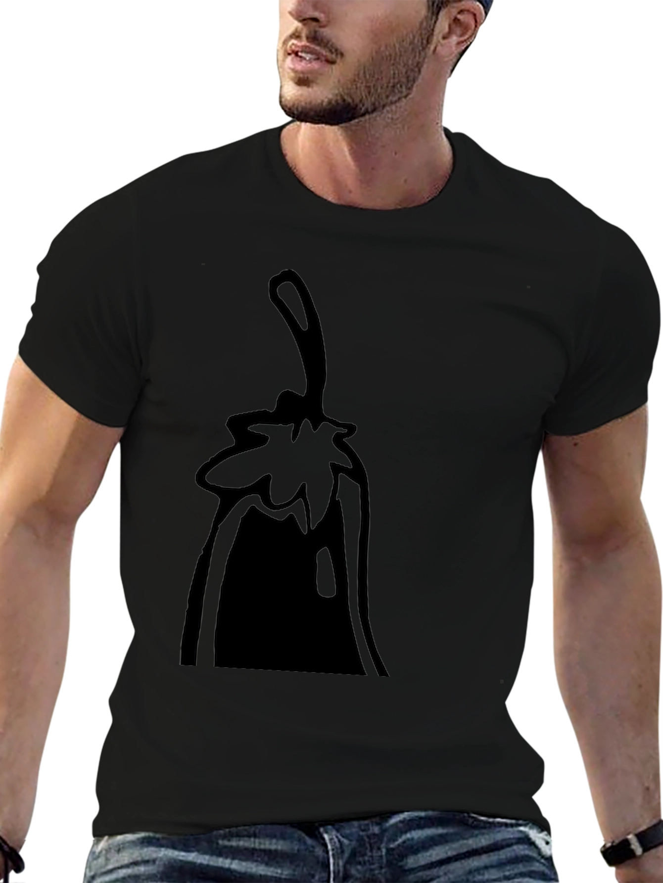 Black Graphic Tee - Jalapeno