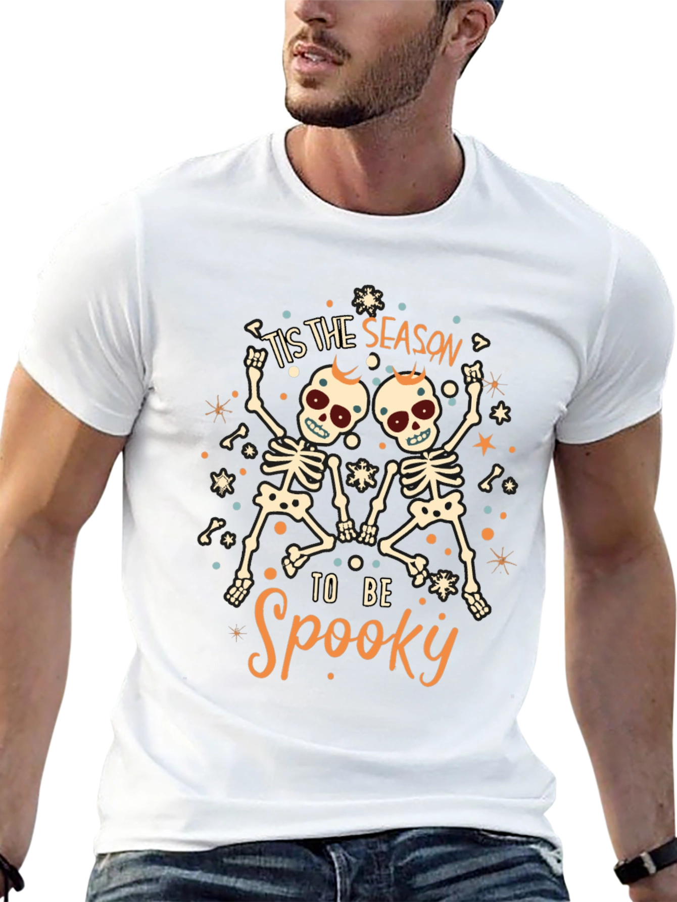 Tis the Season to be Spooky Halloween Graphic Tee