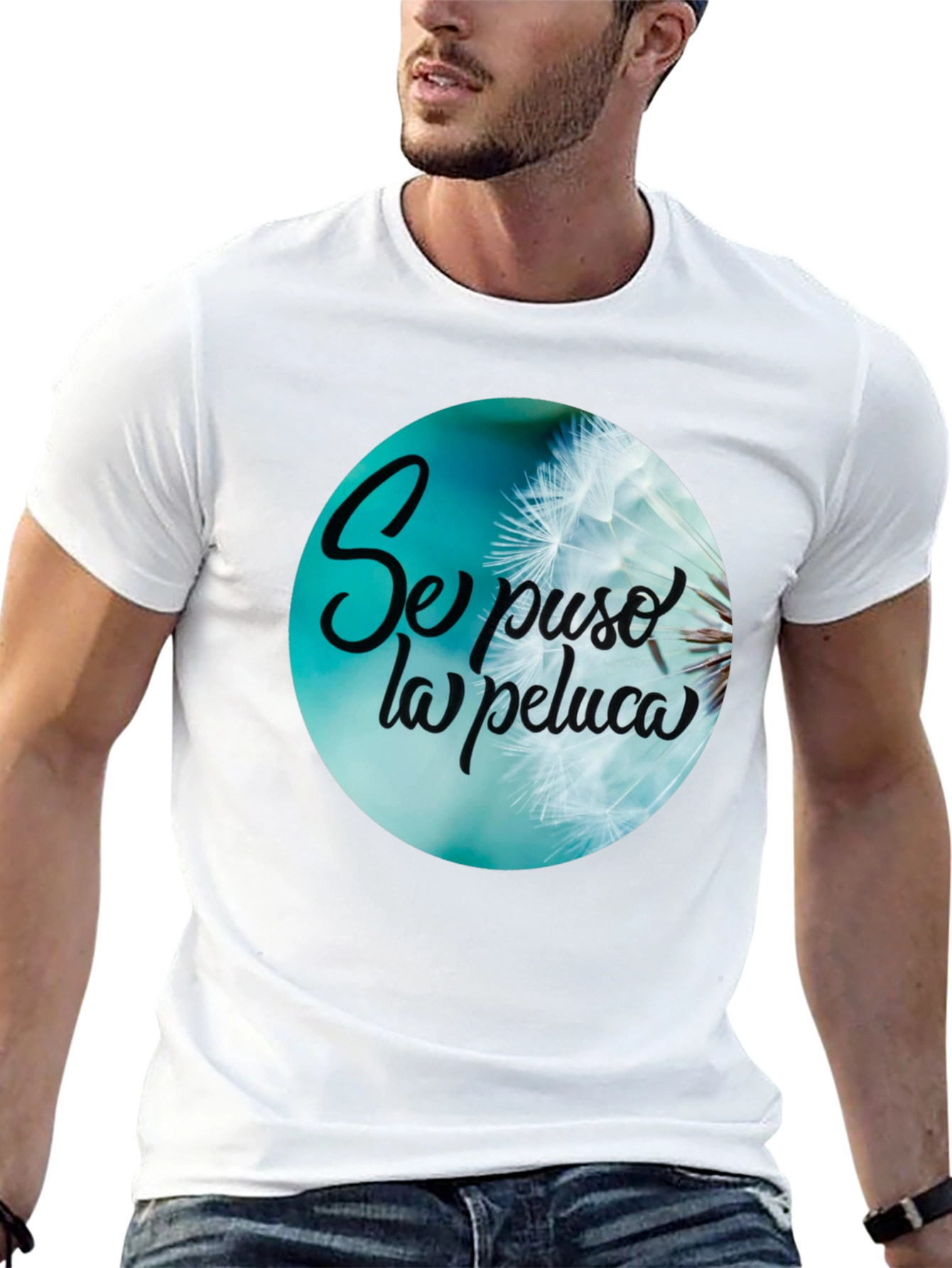 Se Puso La Peluca Graphic Tee - Dandelion Design