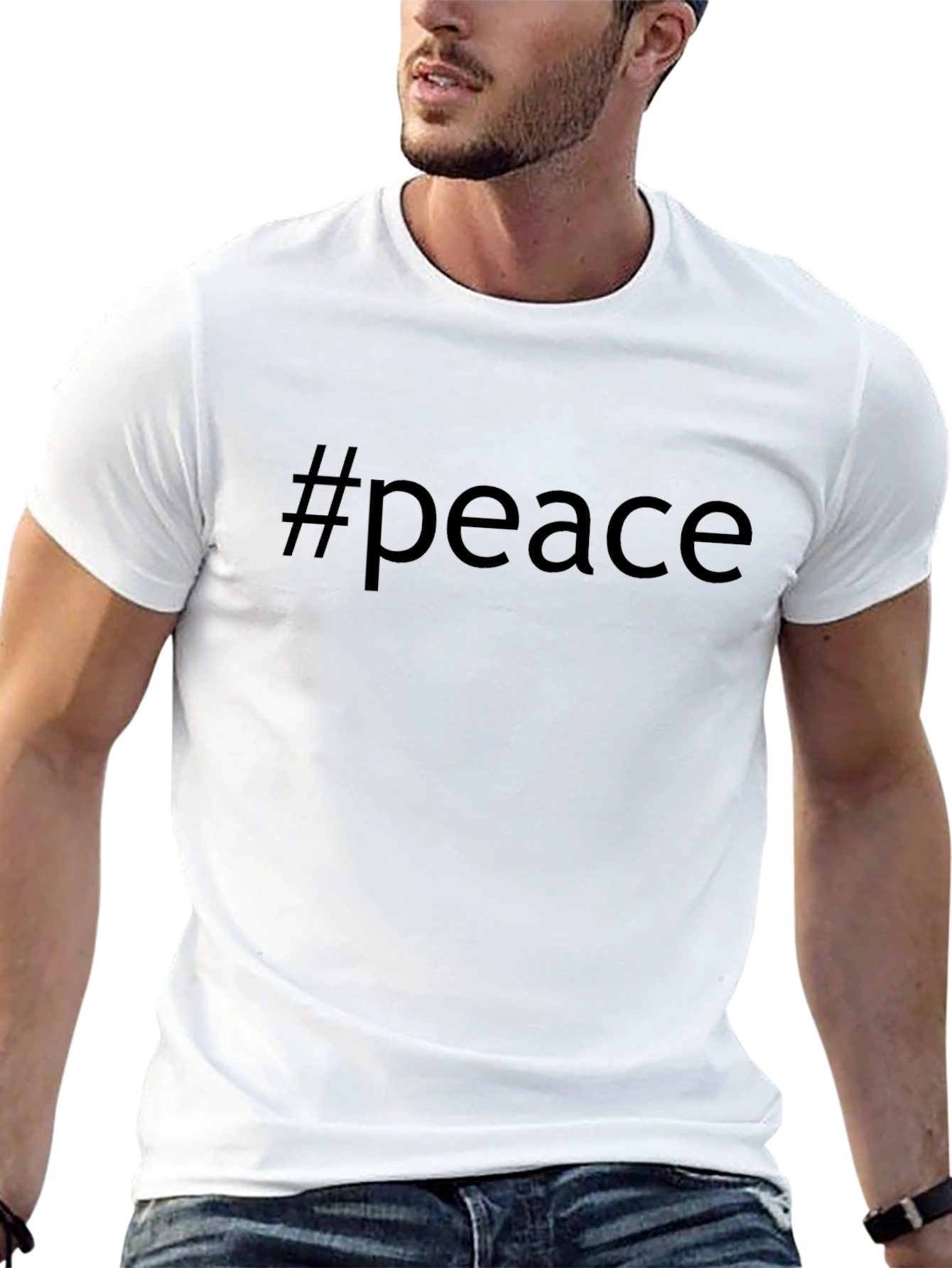 #peace Black T-Shirt