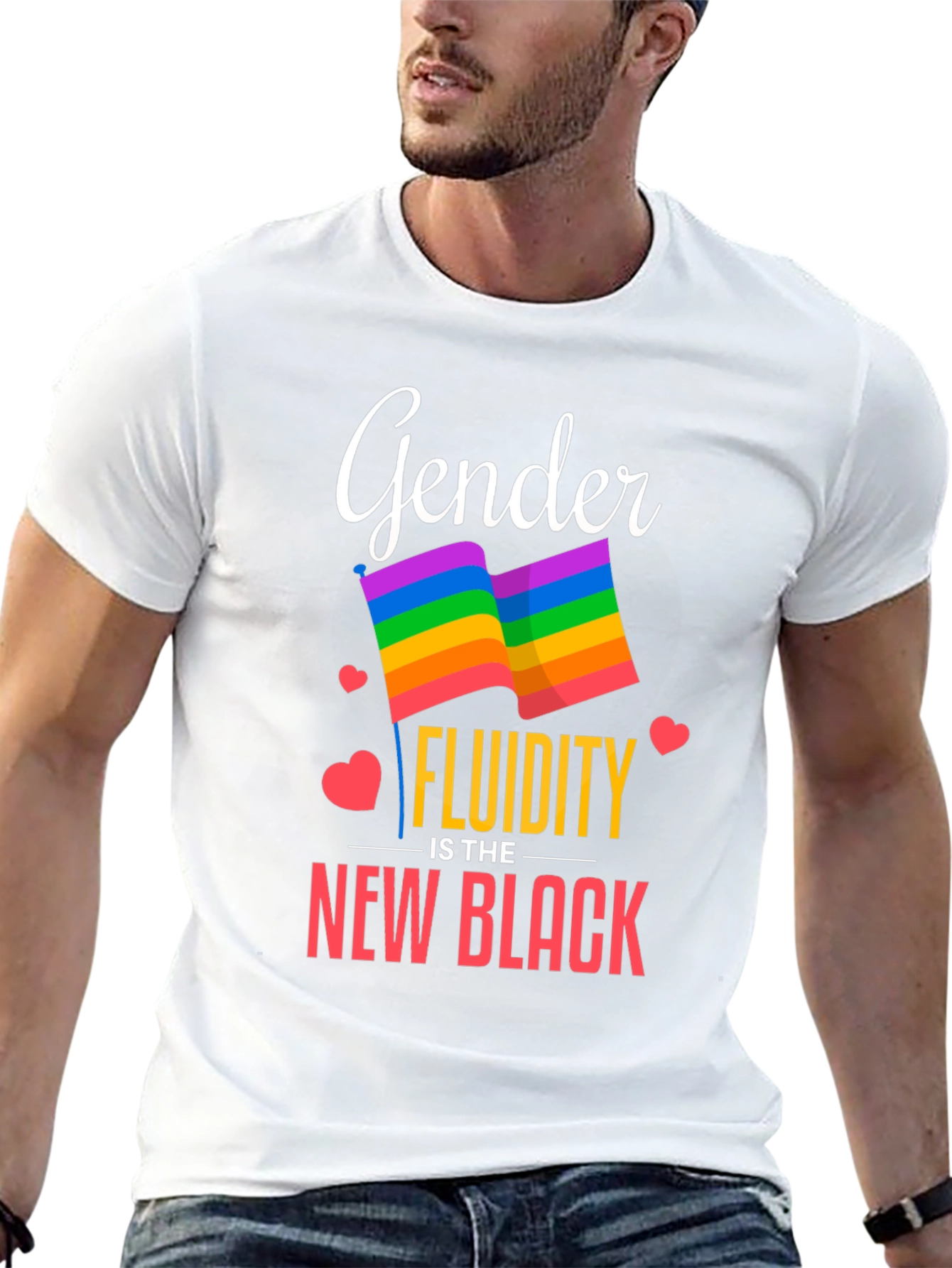Gender Fluidity is the New Black T-Shirt