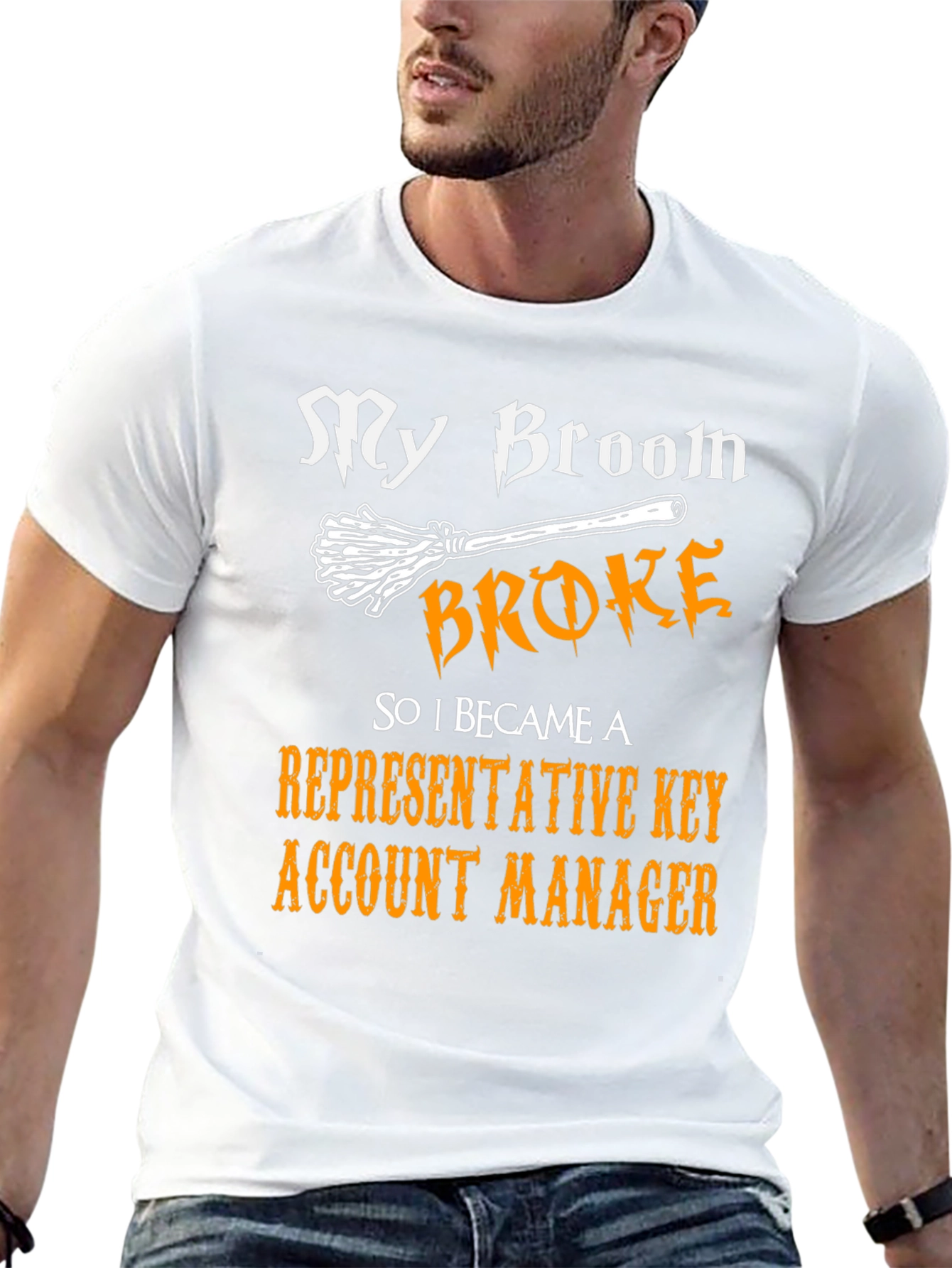 My Broom Broke Key Account Manager T-Shirt
