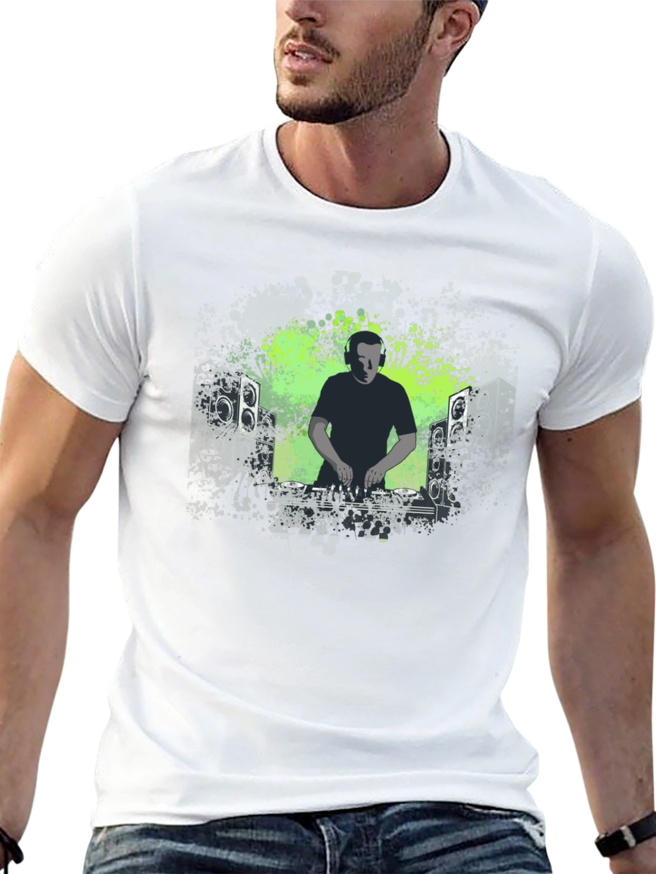 DJ Graphic T-Shirt - Music Lover Tee