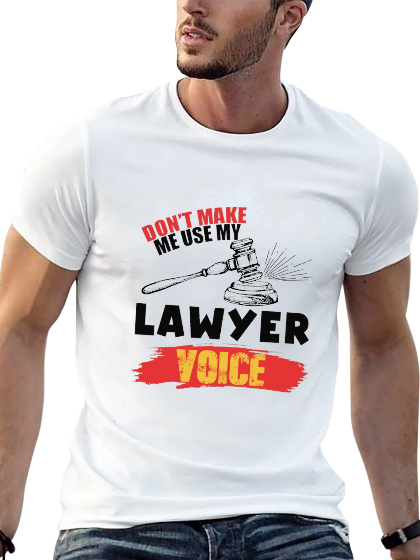 Lawyer Voice T-Shirt - Funny Legal Humor