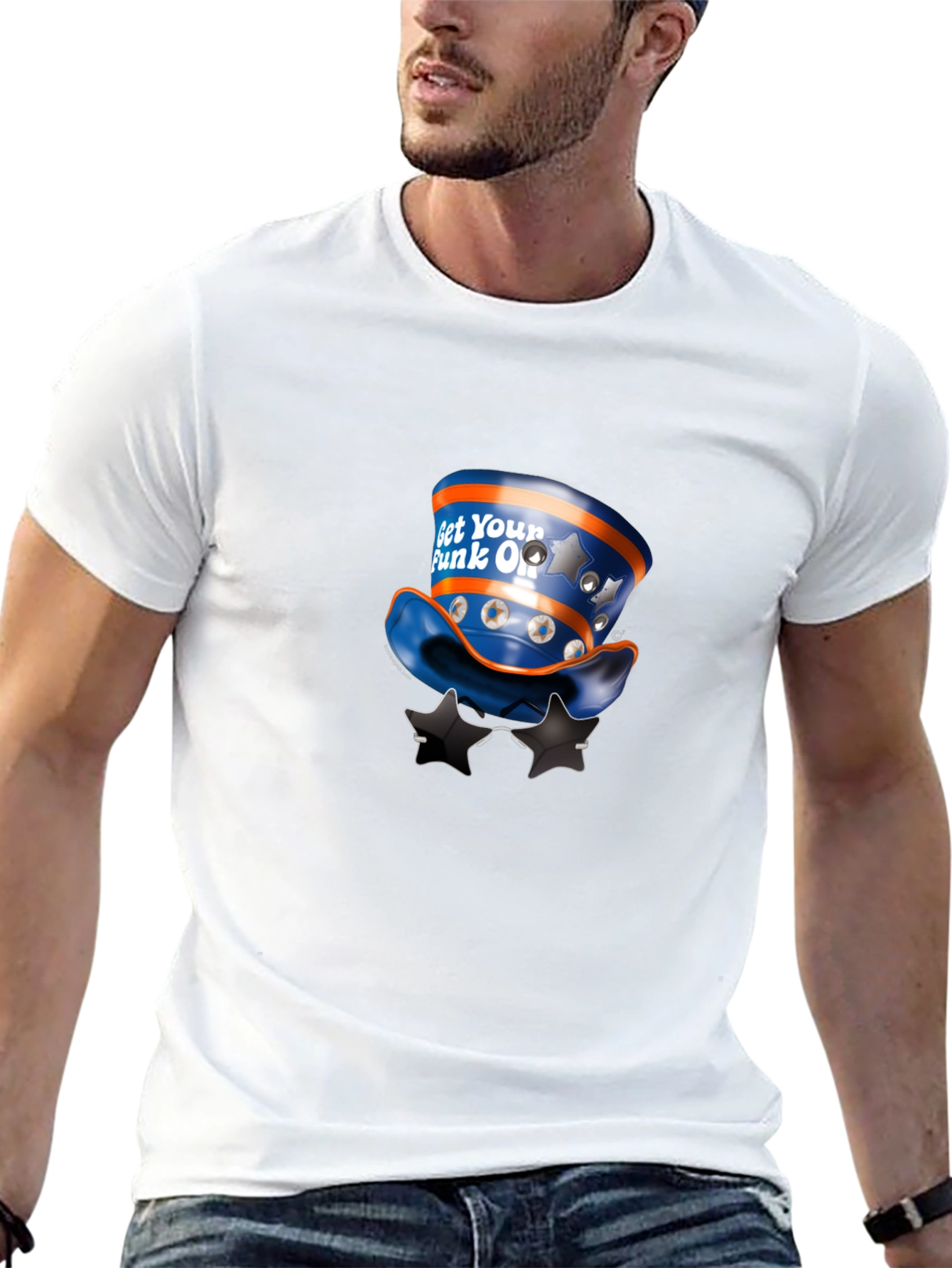 Funky Graphic Tee - Get Your Funk On