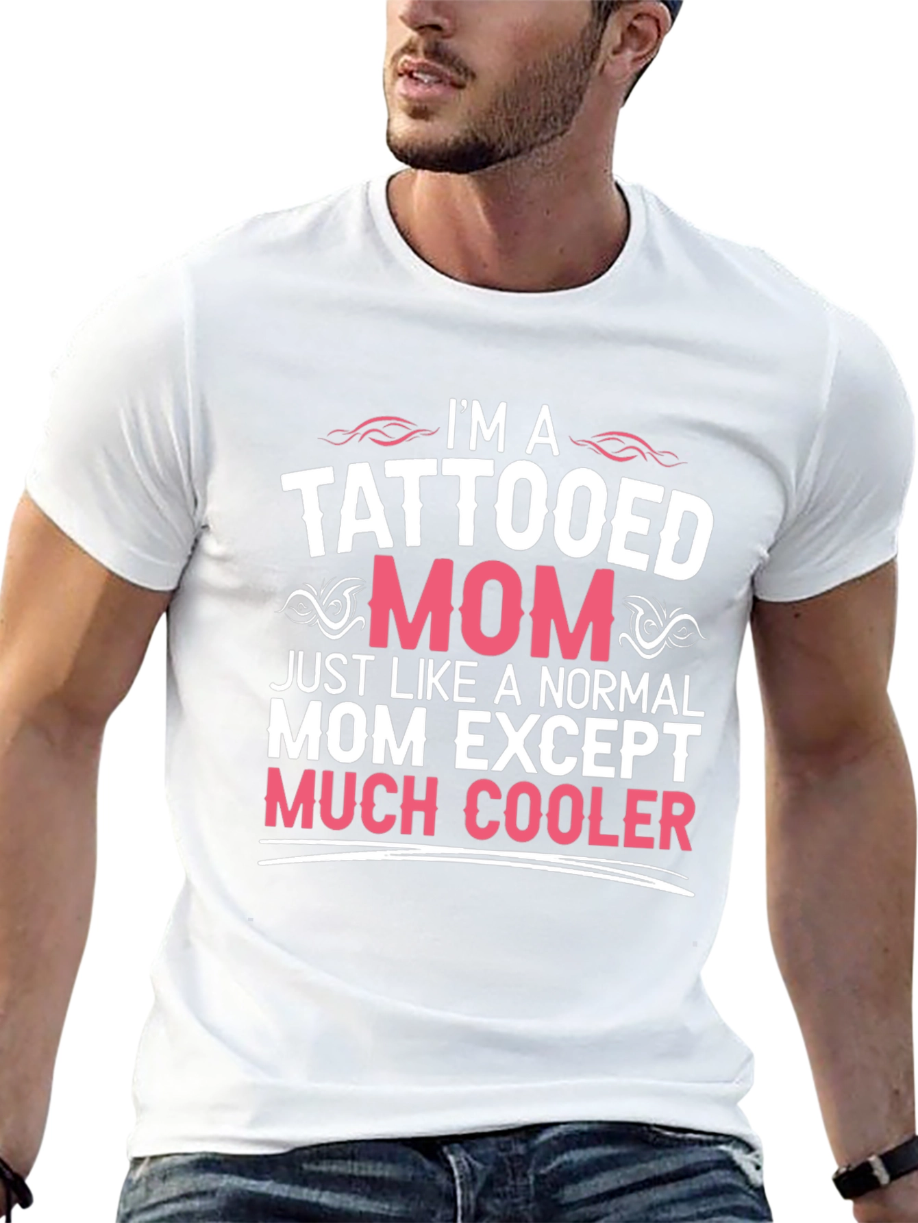 Tattooed Mom Graphic Tee - Cool Mothers Day Gift