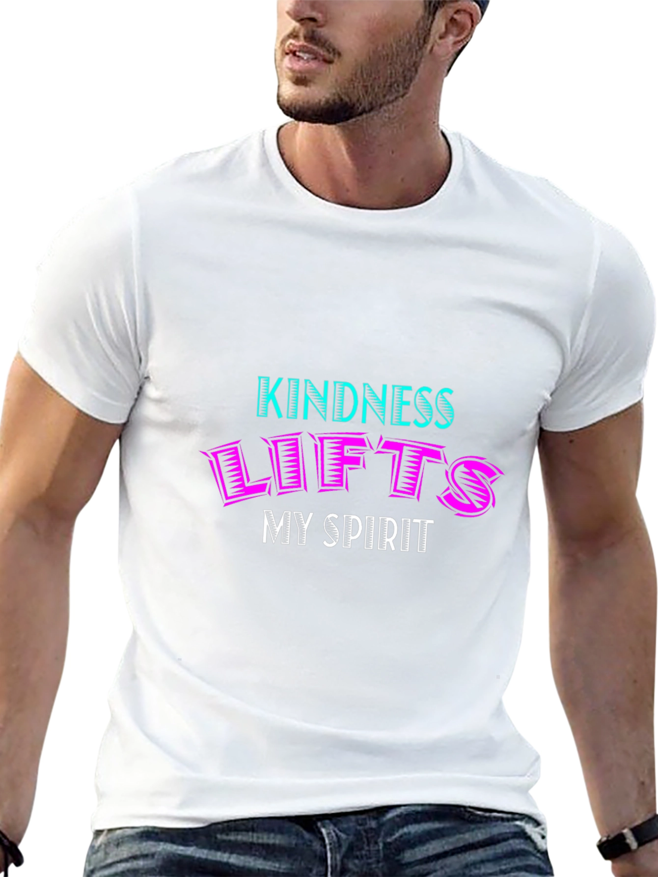 Kindness Lifts My Spirit Graphic Tee