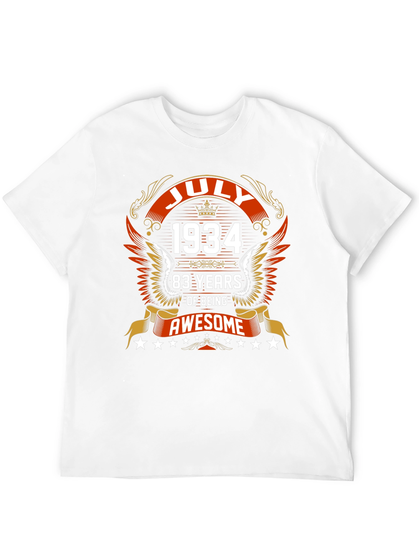 July 1934 Awesome Birthday T-Shirt