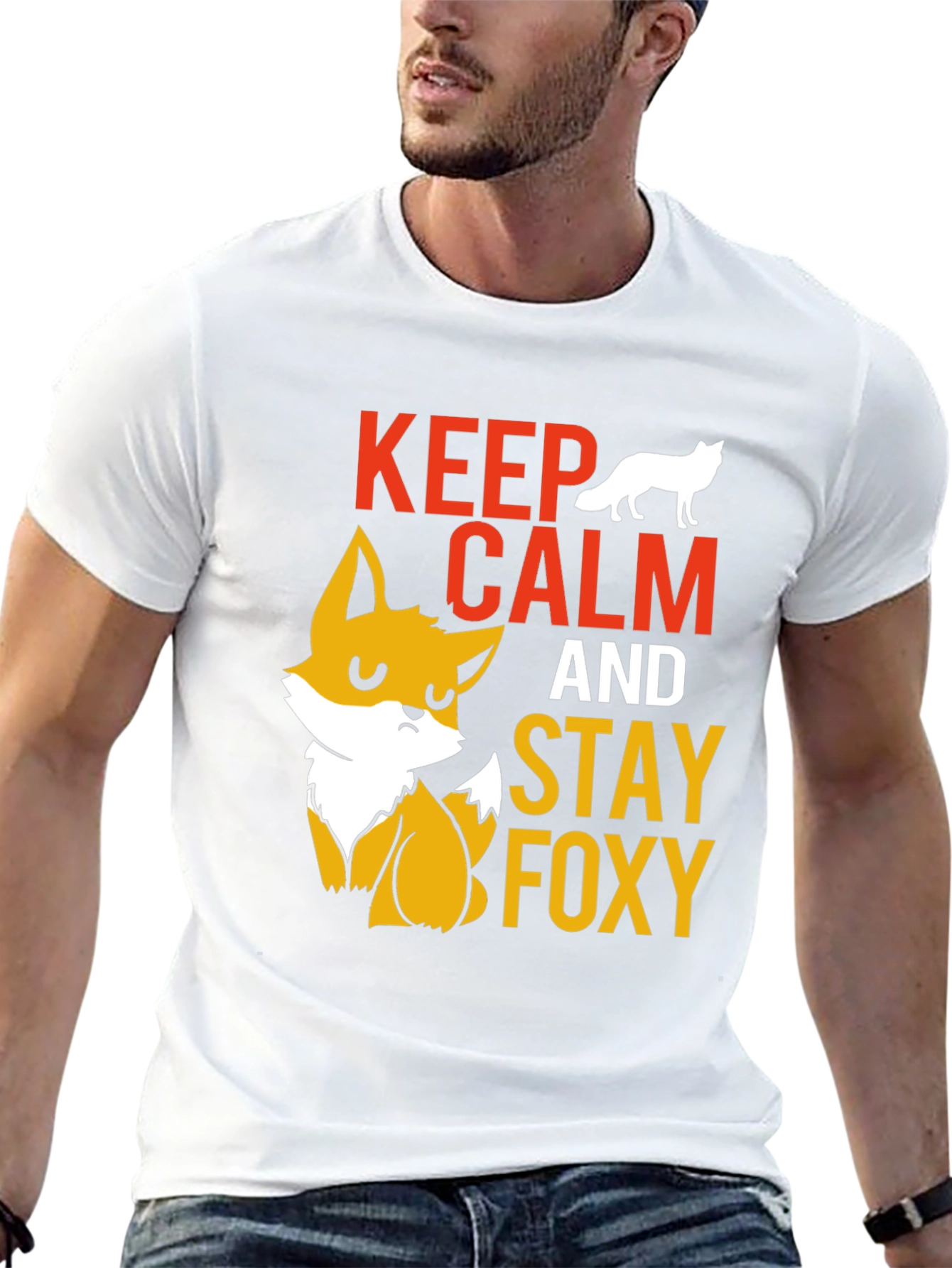 Keep Calm & Stay Foxy T-Shirt