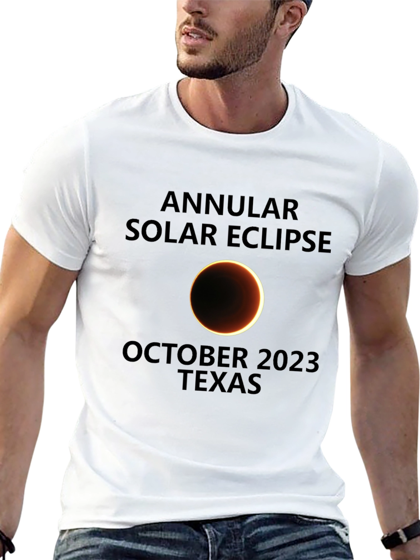 Annular Solar Eclipse October 2023 Texas T-Shirt