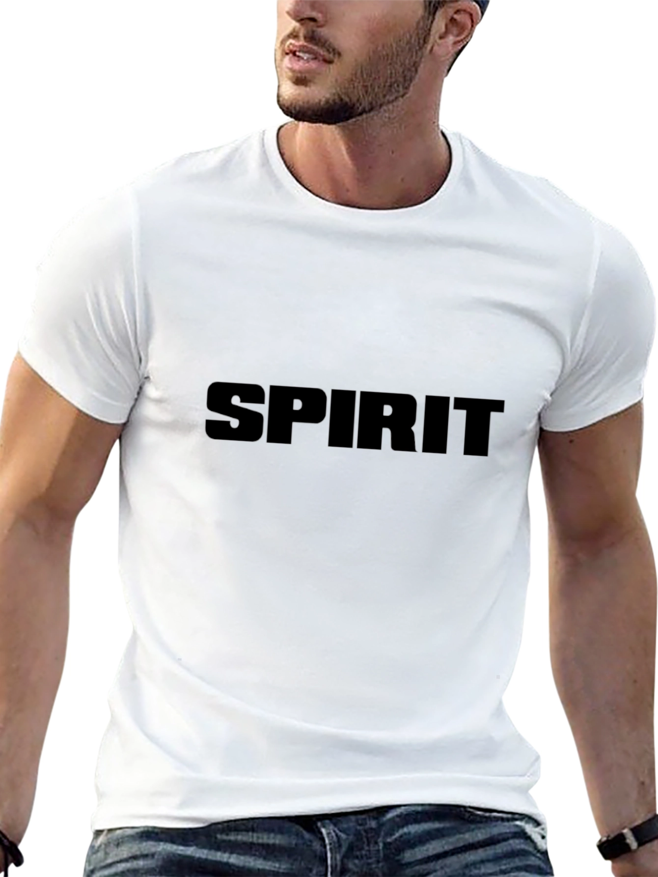 Spirit Graphic T-Shirt - Black