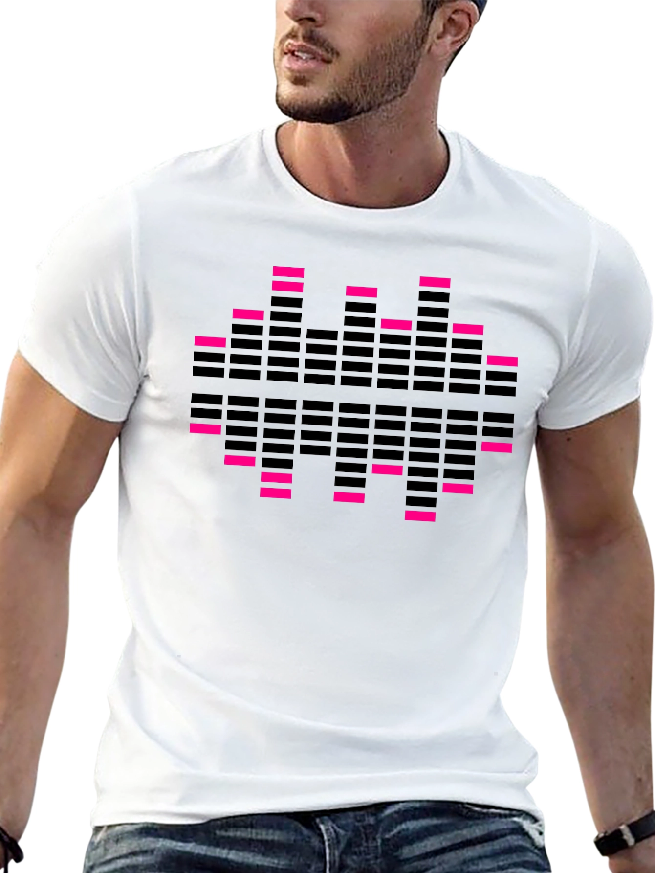 Retro Equalizer Black T-Shirt