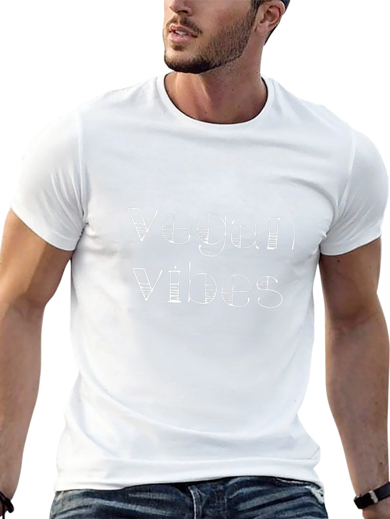 Vegan Vibes Black T-Shirt