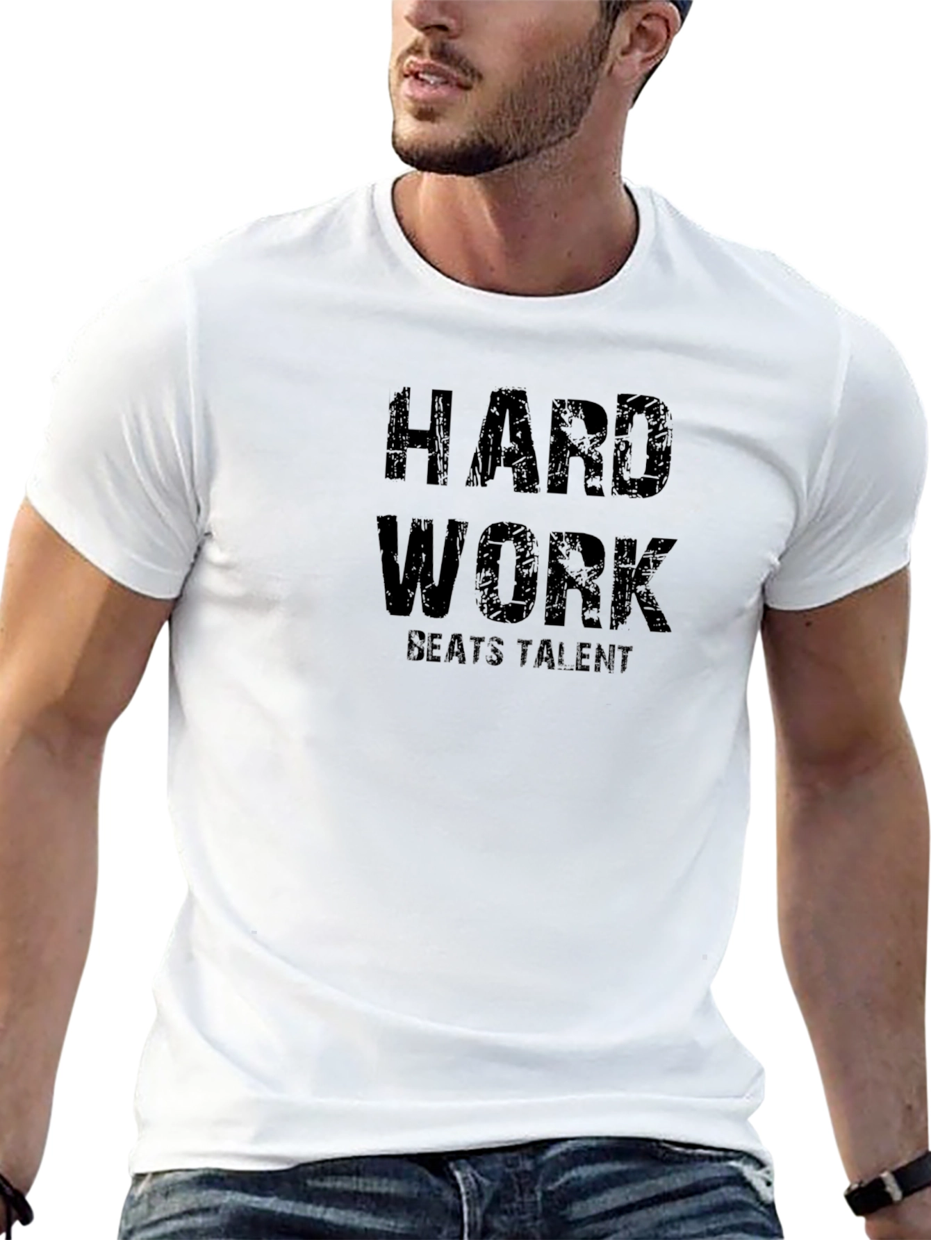 Hard Work Beats Talent T-Shirt - Motivational Tee