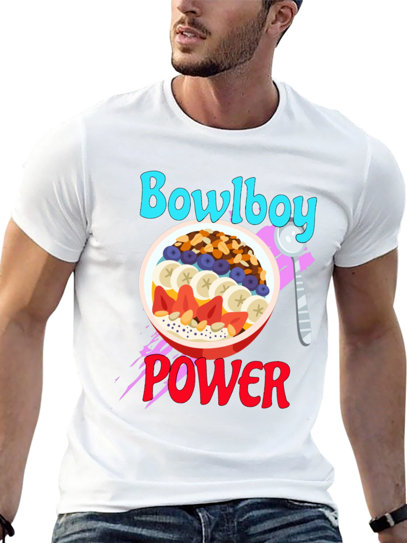 Bowlboy Power Graphic T-Shirt - Unique Design